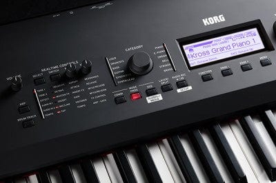 Korg Kross 2 88 Key Synthesizer Workstation; Matt Black - Image 7