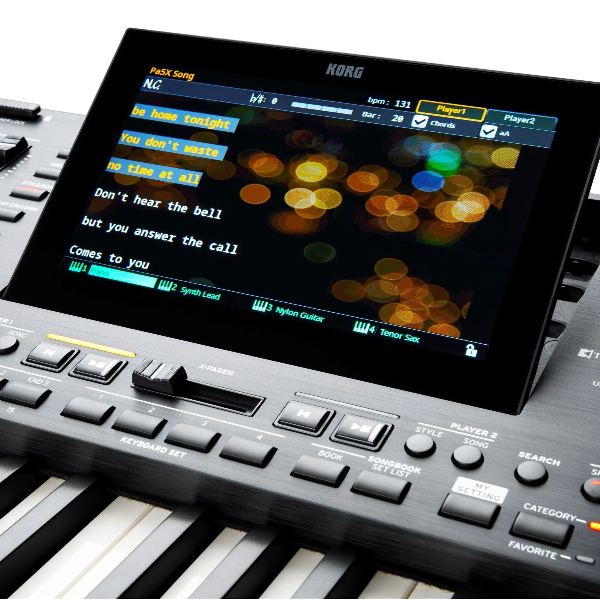Korg Pa5X 61 Note Arranger Workstation Keyboard - Image 7