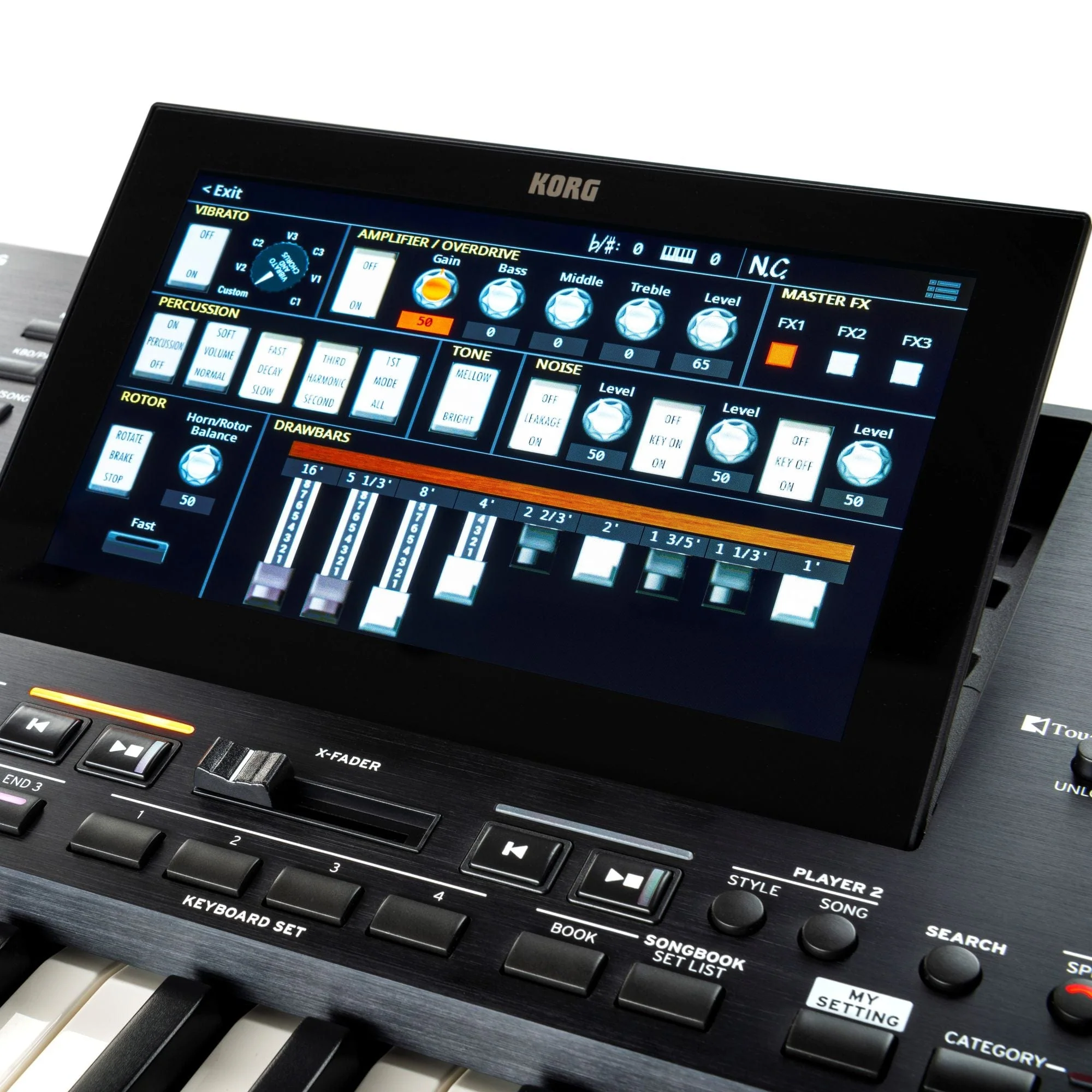 Korg Pa5X 76 Note Arranger Workstation Keyboard - Image 9