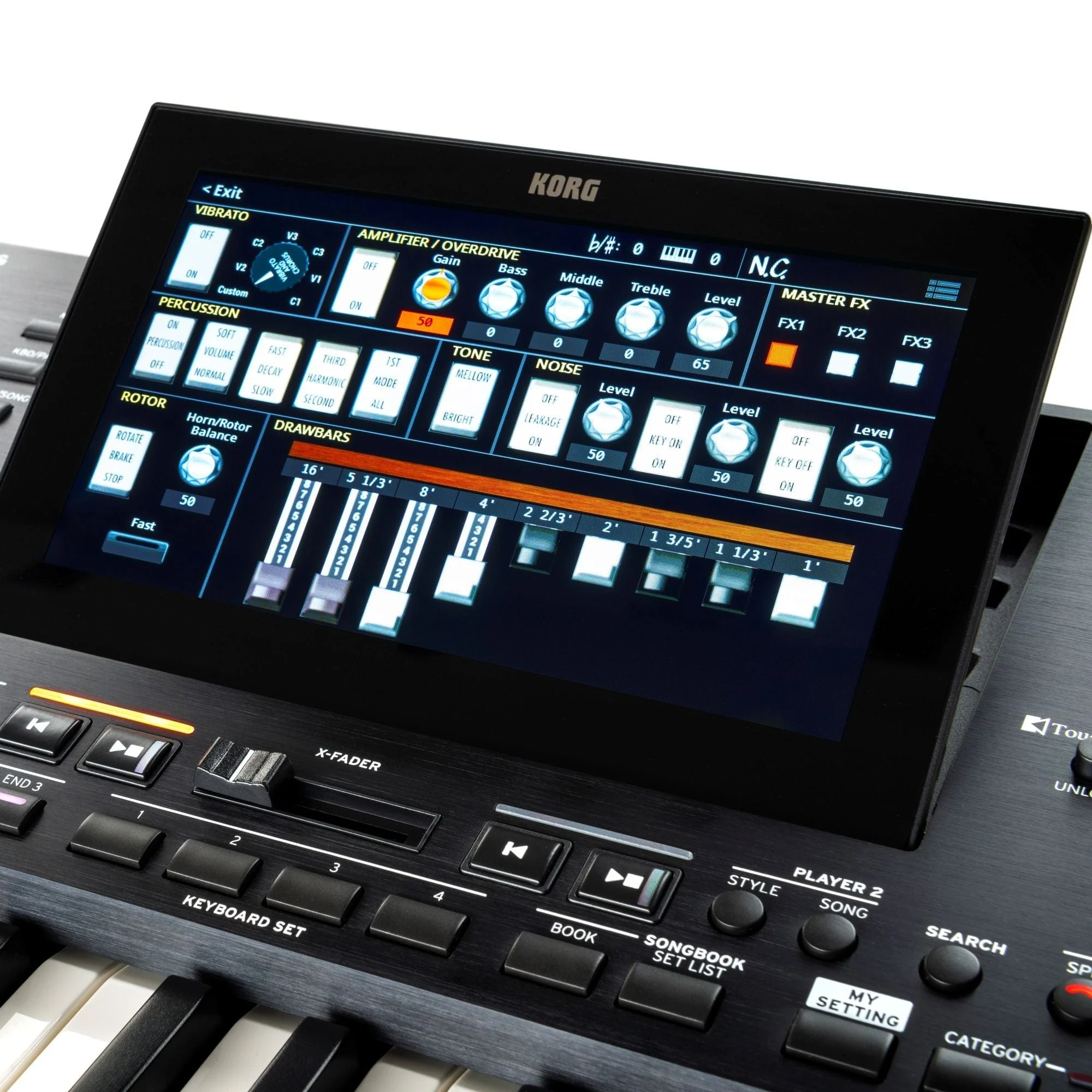 Korg Pa5X 76 Note keyboard With PaAS Speaker Bundle - Image 10