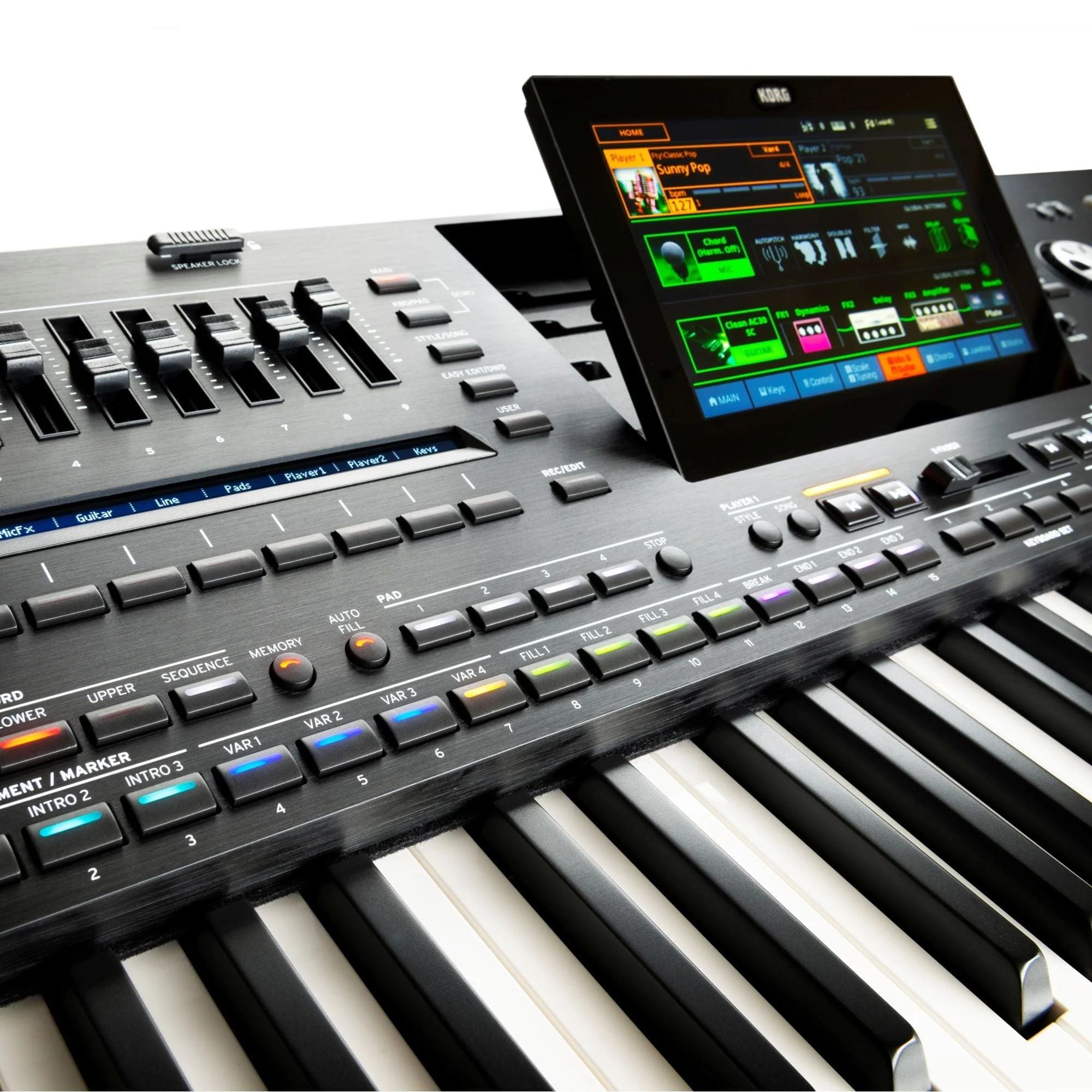 Korg Pa5X 76 Note keyboard With PaAS Speaker Bundle - Image 7