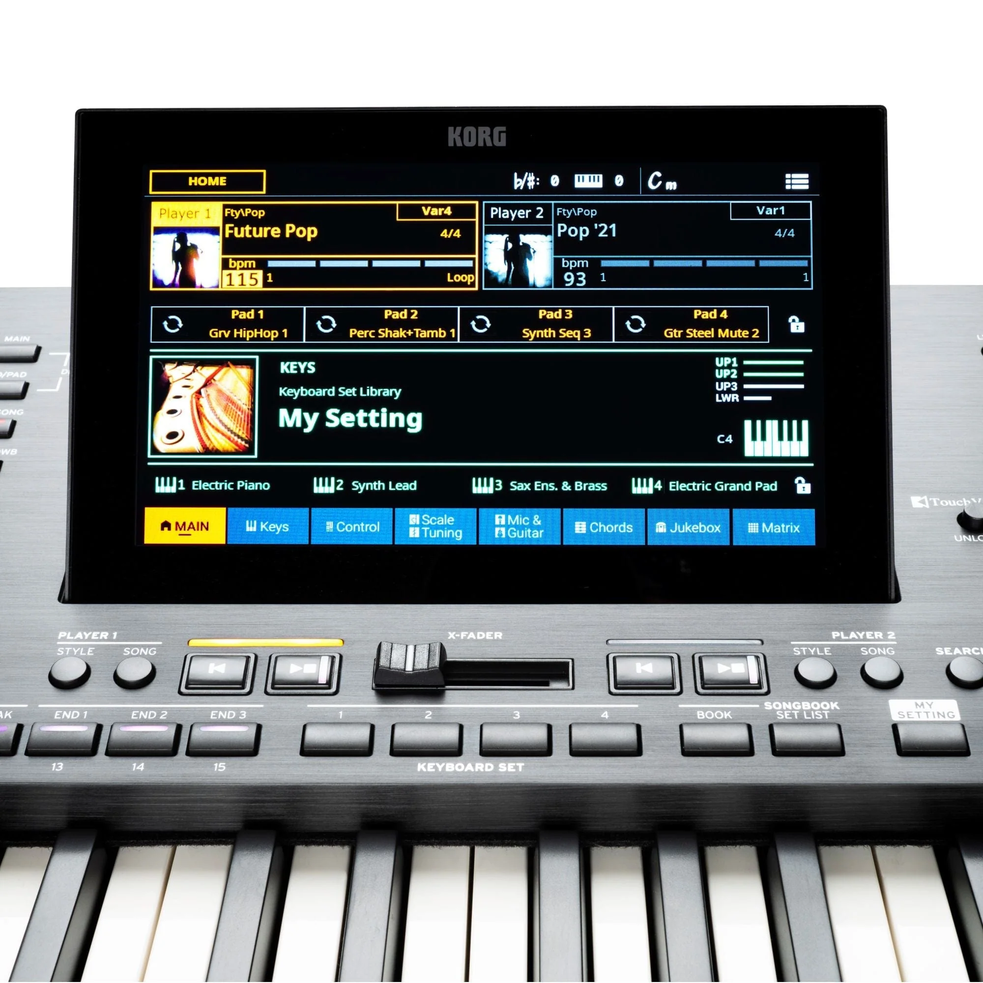 Korg Pa5X 76 Note keyboard With PaAS Speaker Bundle - Image 8