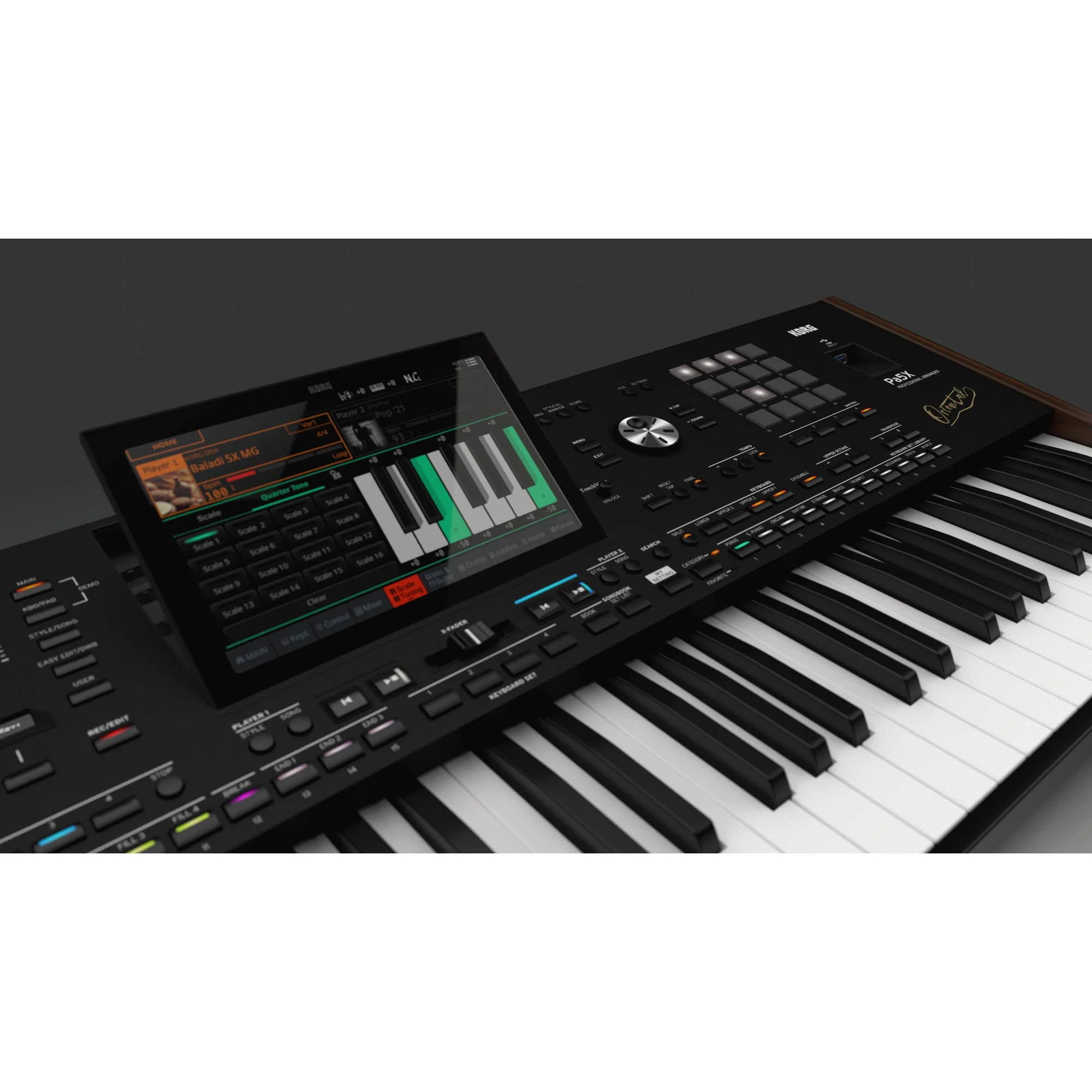 Korg Pa5X Oriental 61 Key Professional Arranger Keyboard - Image 3