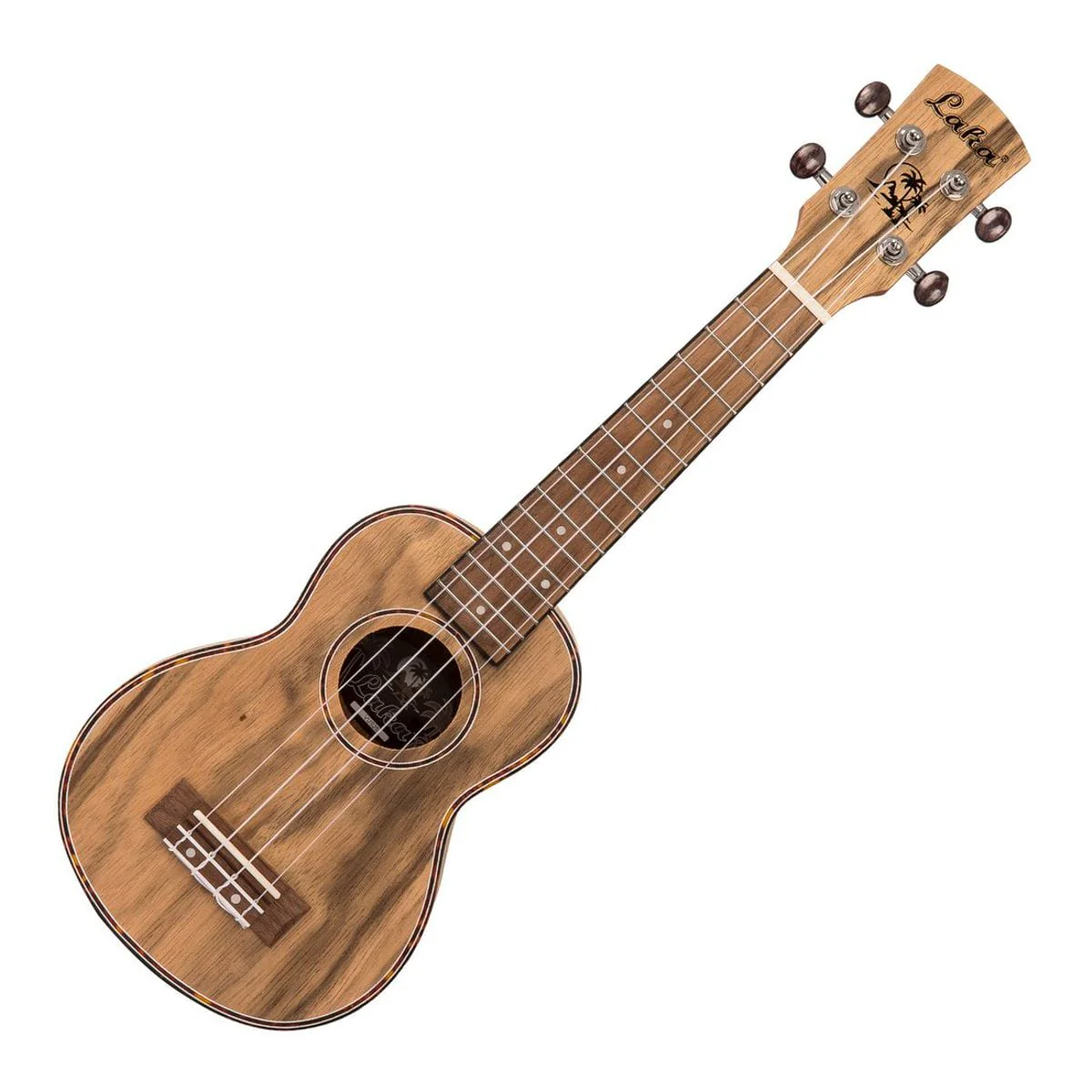 Laka VUS25 Walnut Series Soprano Ukulele inc Bag - Image 2