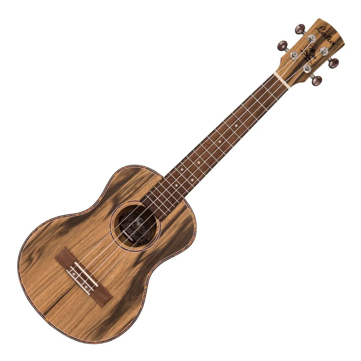 Laka VUT25 Walnut Series Tenor Ukulele inc Bag - Image 2