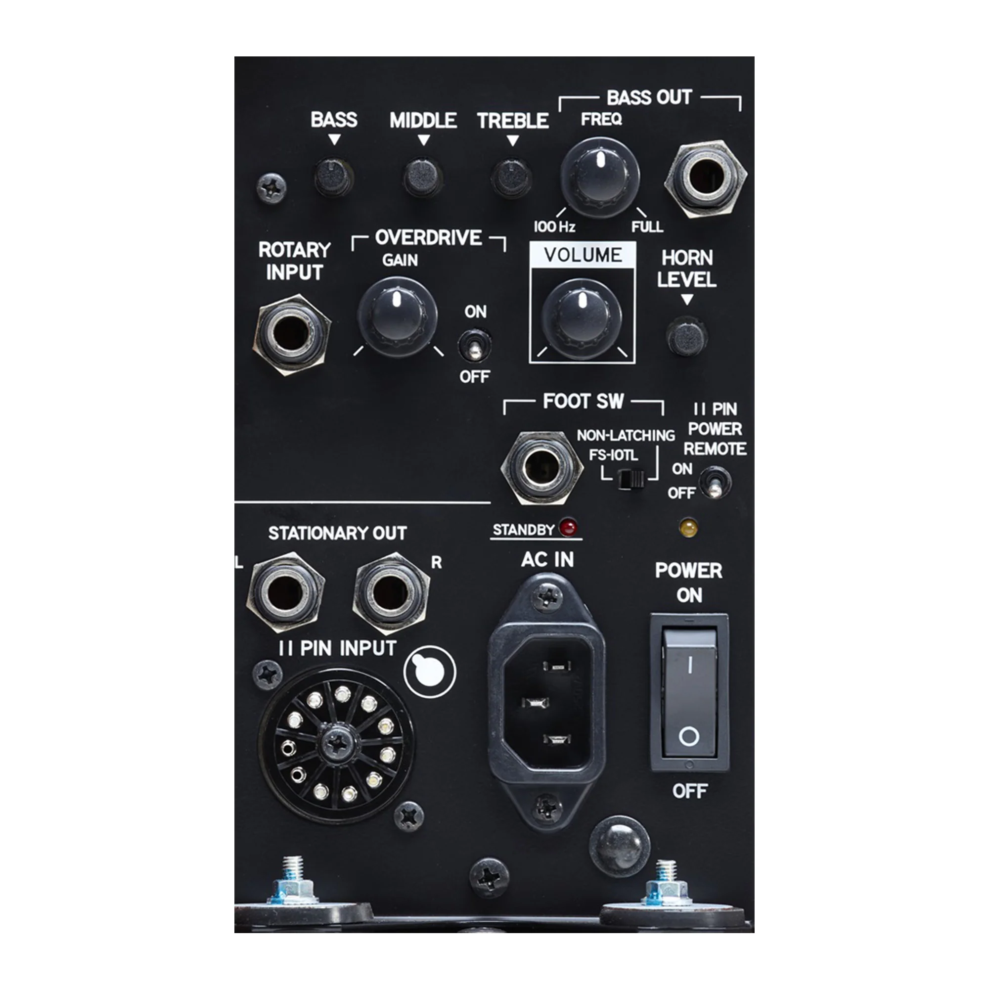 Leslie Pro Series 3500w Rotary Speaker | Walnut - Image 4