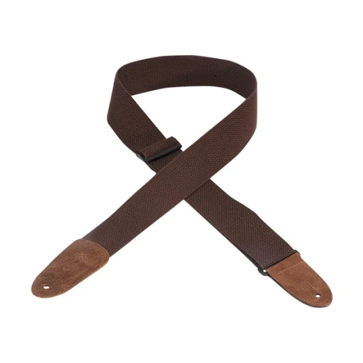Levys MC8-BRN 2" Cotton Guitar Strap