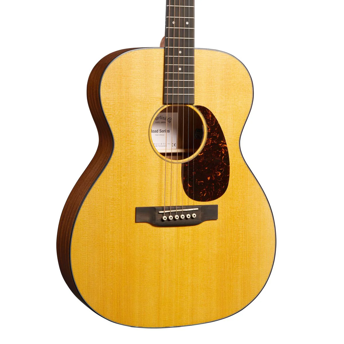 Martin 00010E Retro Road Series Acoustic Guitar; Natural - Image 5