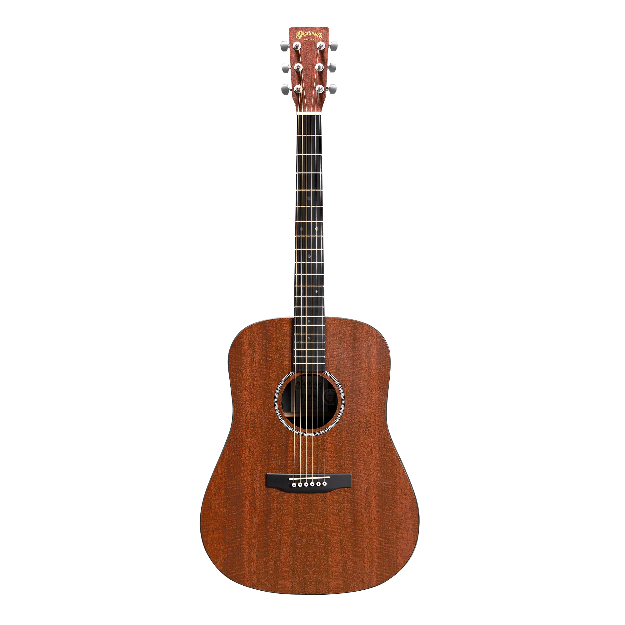 Martin D-X1E Electro Acoustic Guitar; Mahogany | Incl Softshell Case - Image 2