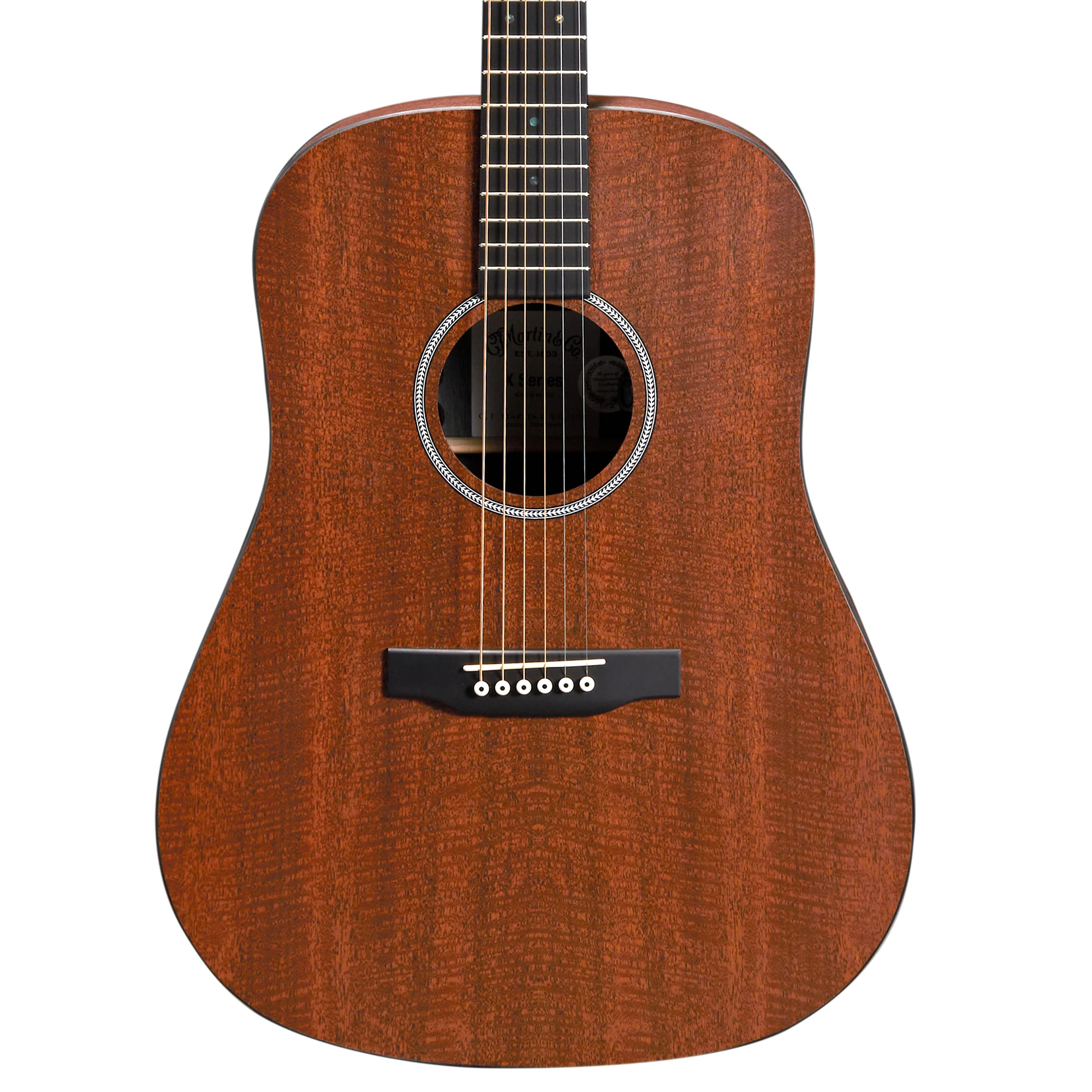 Martin D-X1E Electro Acoustic Guitar; Mahogany | Incl Softshell Case - Image 6