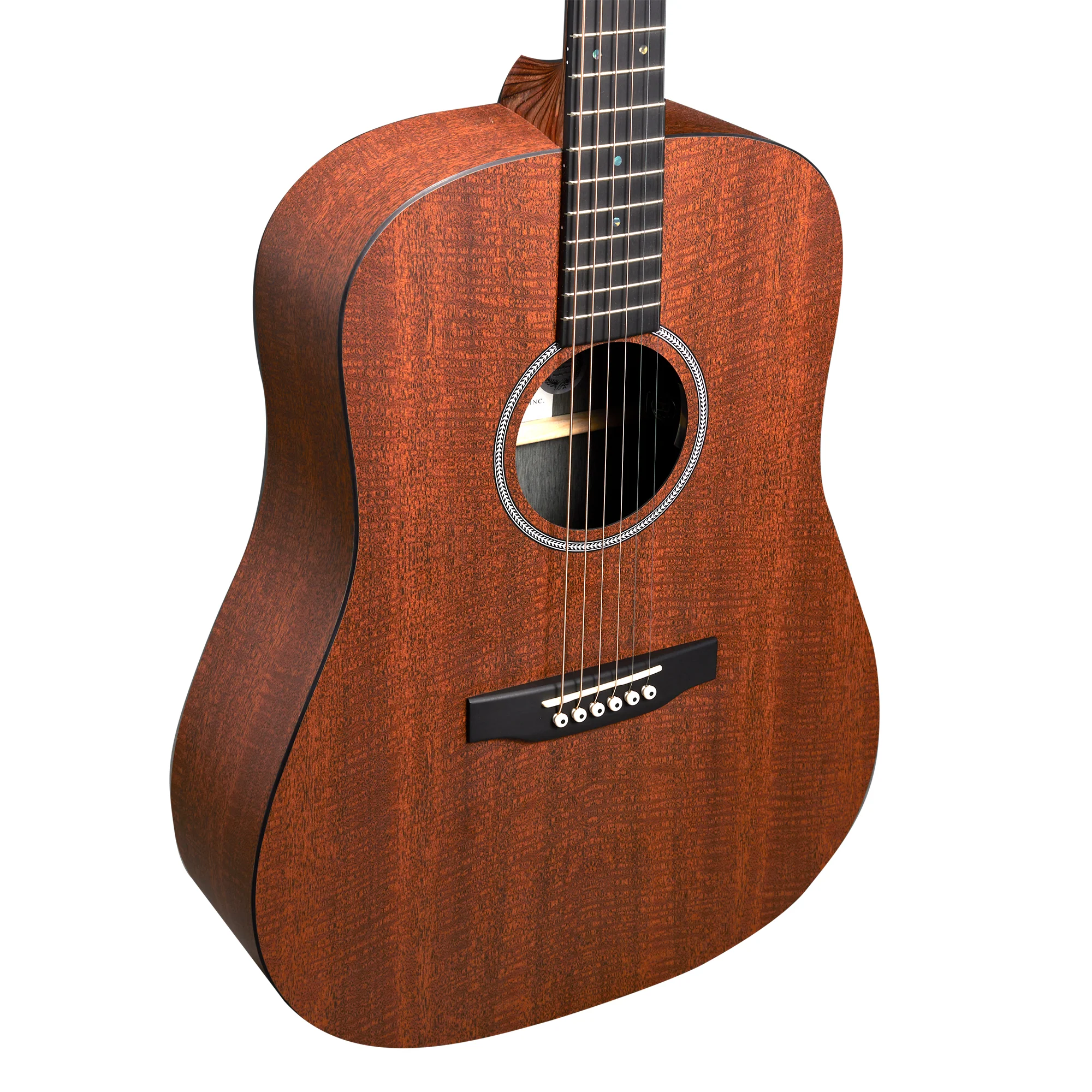 Martin D-X1E Electro Acoustic Guitar; Mahogany | Incl Softshell Case - Image 7