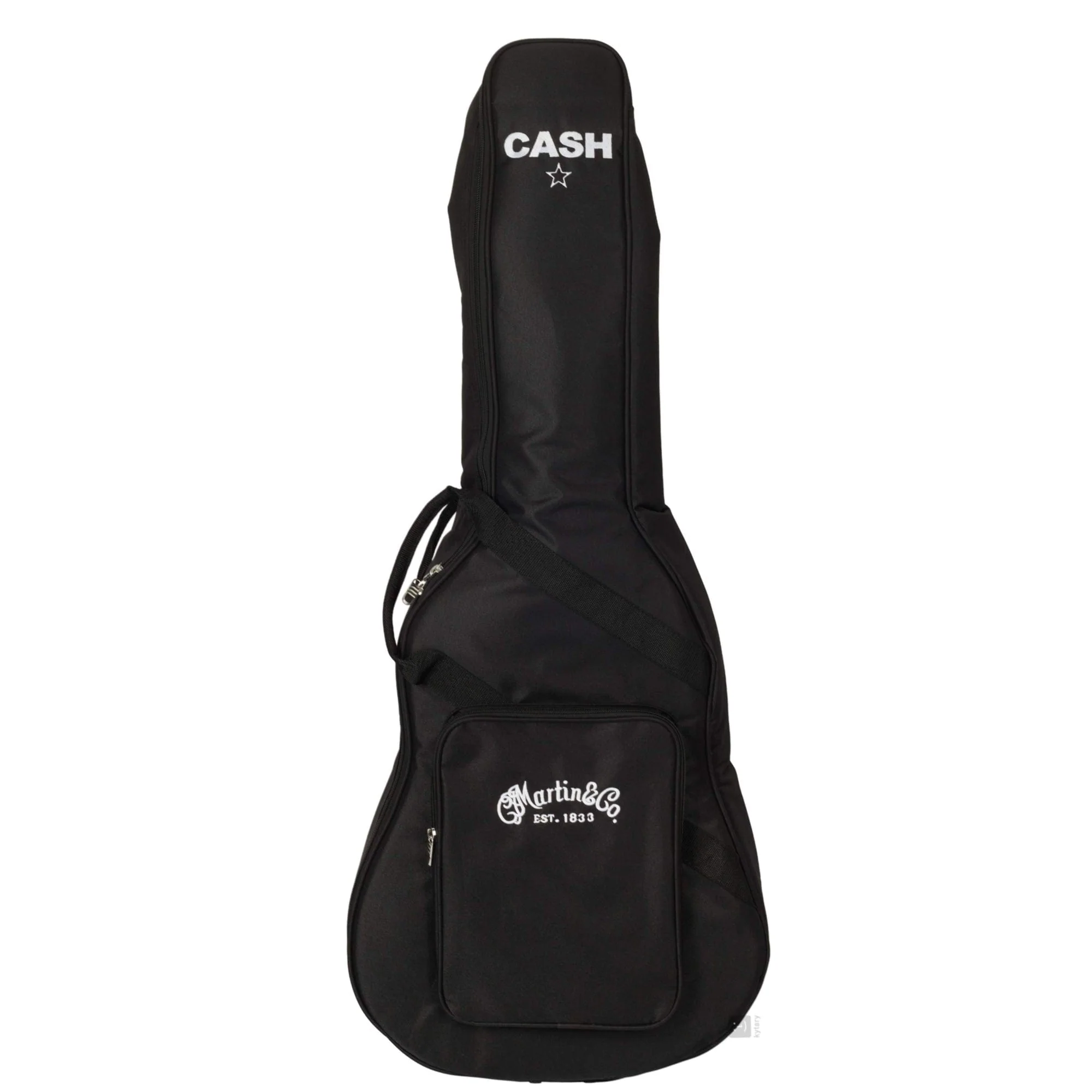 Martin DX Johnny Cash Black Acoustic Guitar - Image 8