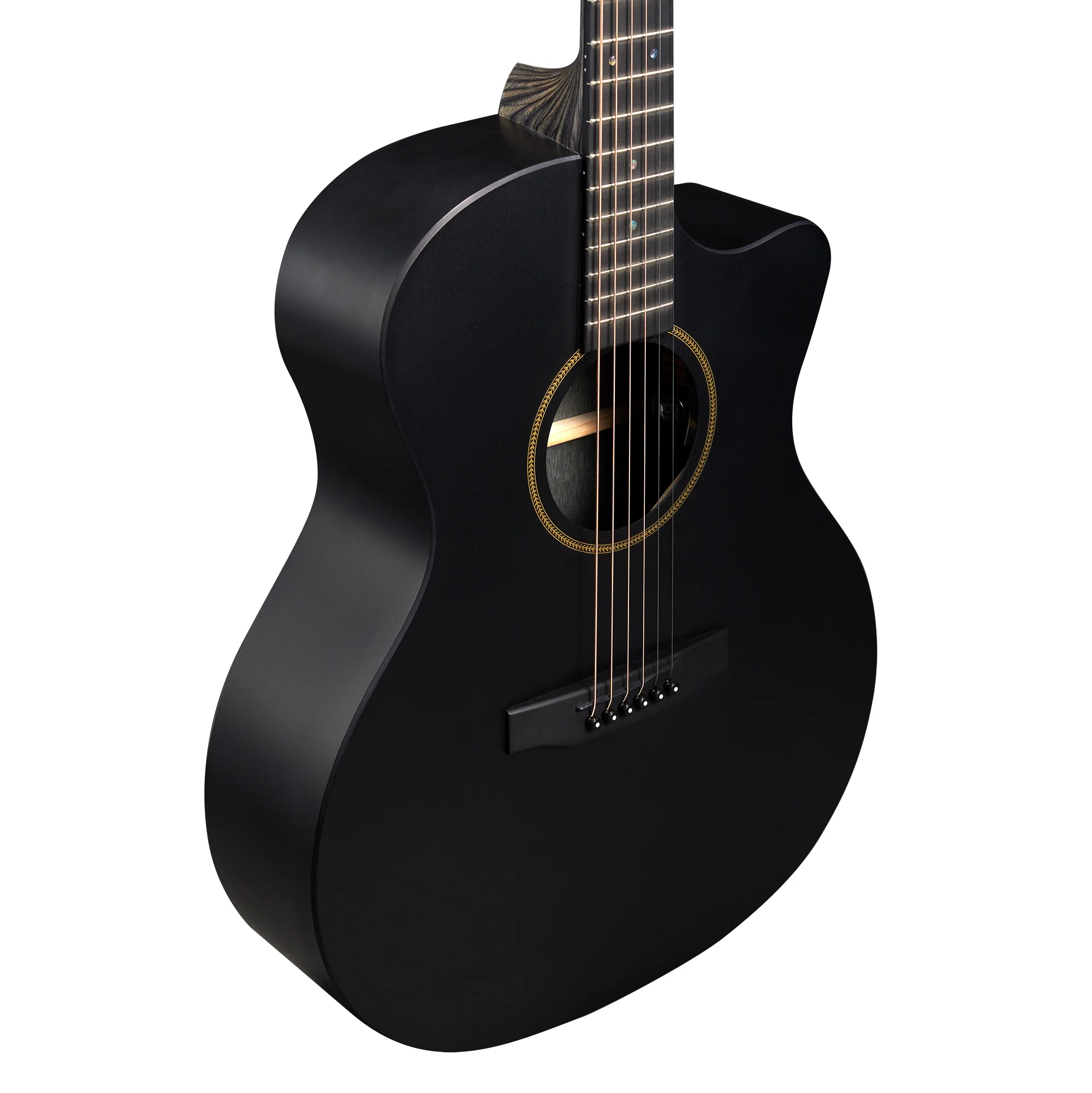 Martin GPC-X1E Electro Acoustic Guitar; Black | Incl Softshell Case - Image 7