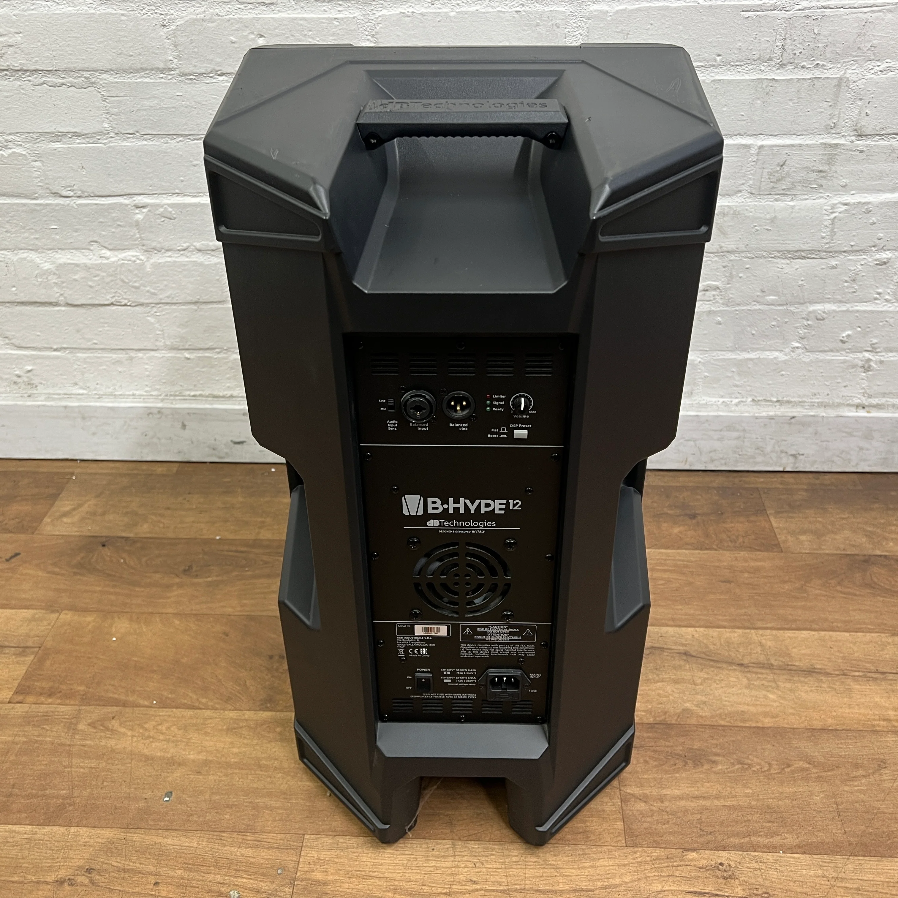 DB Technologies	B-Hype BH12 Active Speaker; Serial No: L666011805 | Second Hand - Image 6