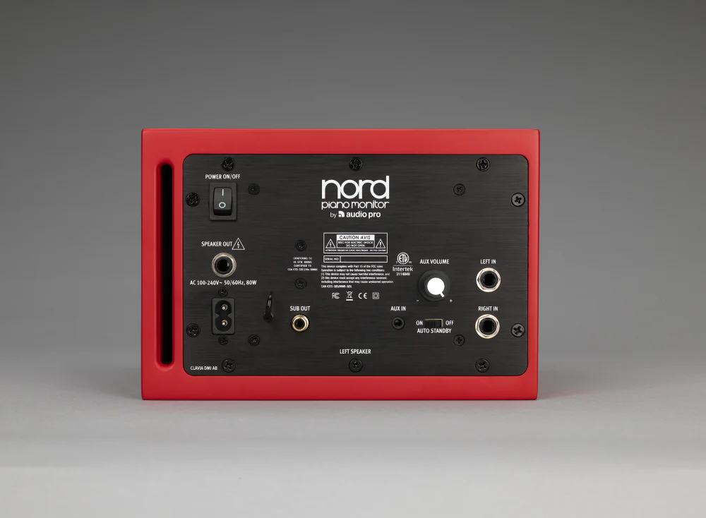 Nord Piano Monitors V2 with Brackets - Image 3