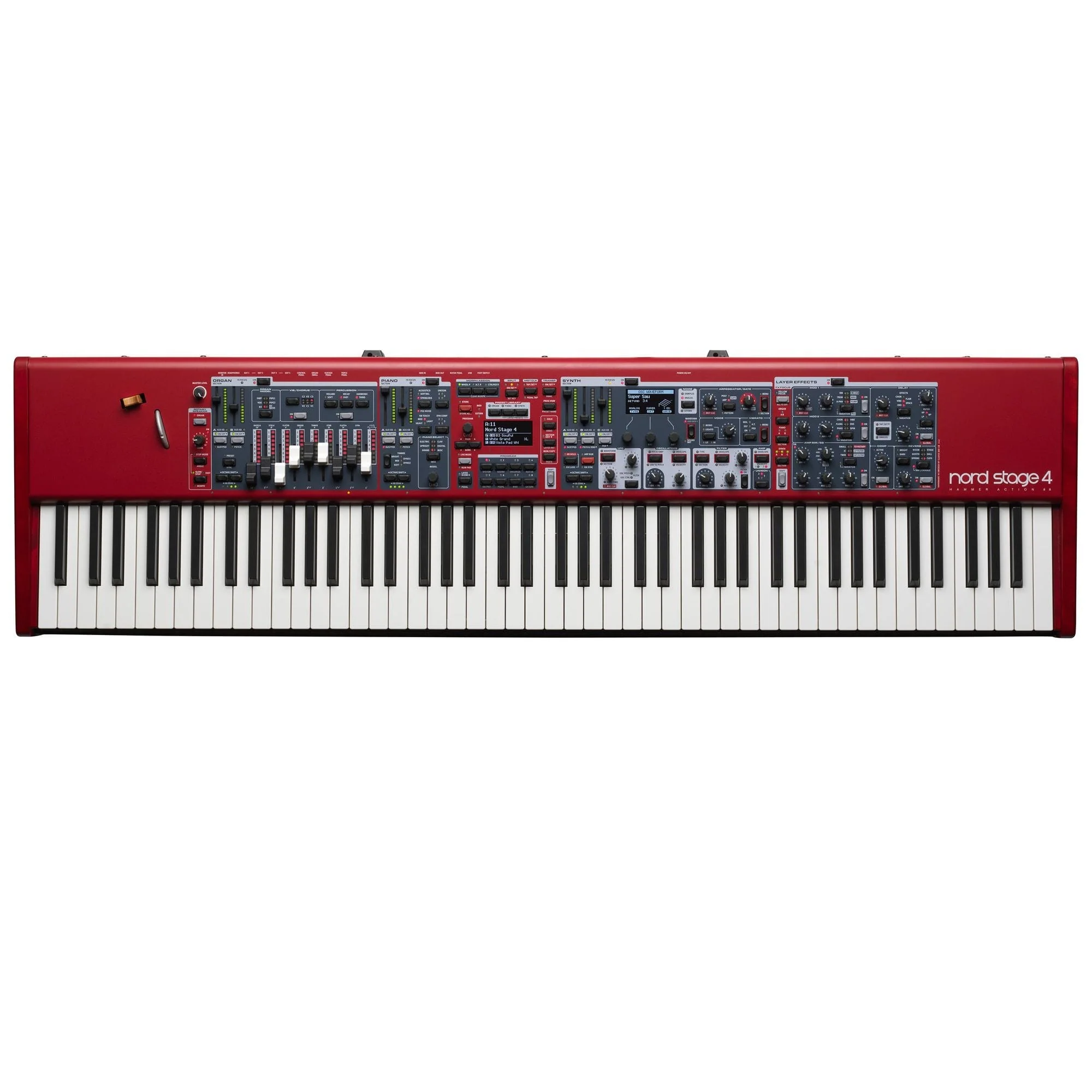Nord Stage 4 88; Hammer Action 88 Keyboard - Image 8