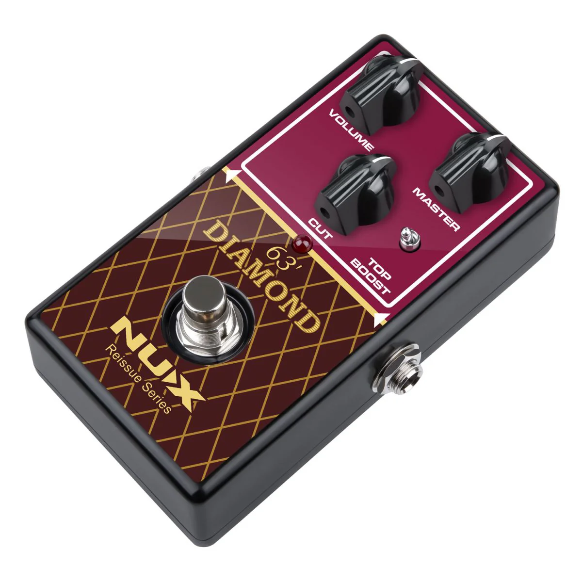 NUX 63 Diamond Overdrive Pedal | With FREE Pedal Topper - Image 3