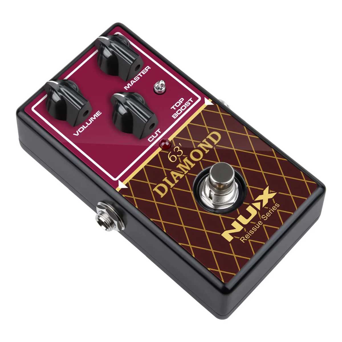 NUX 63 Diamond Overdrive Pedal | With FREE Pedal Topper - Image 4