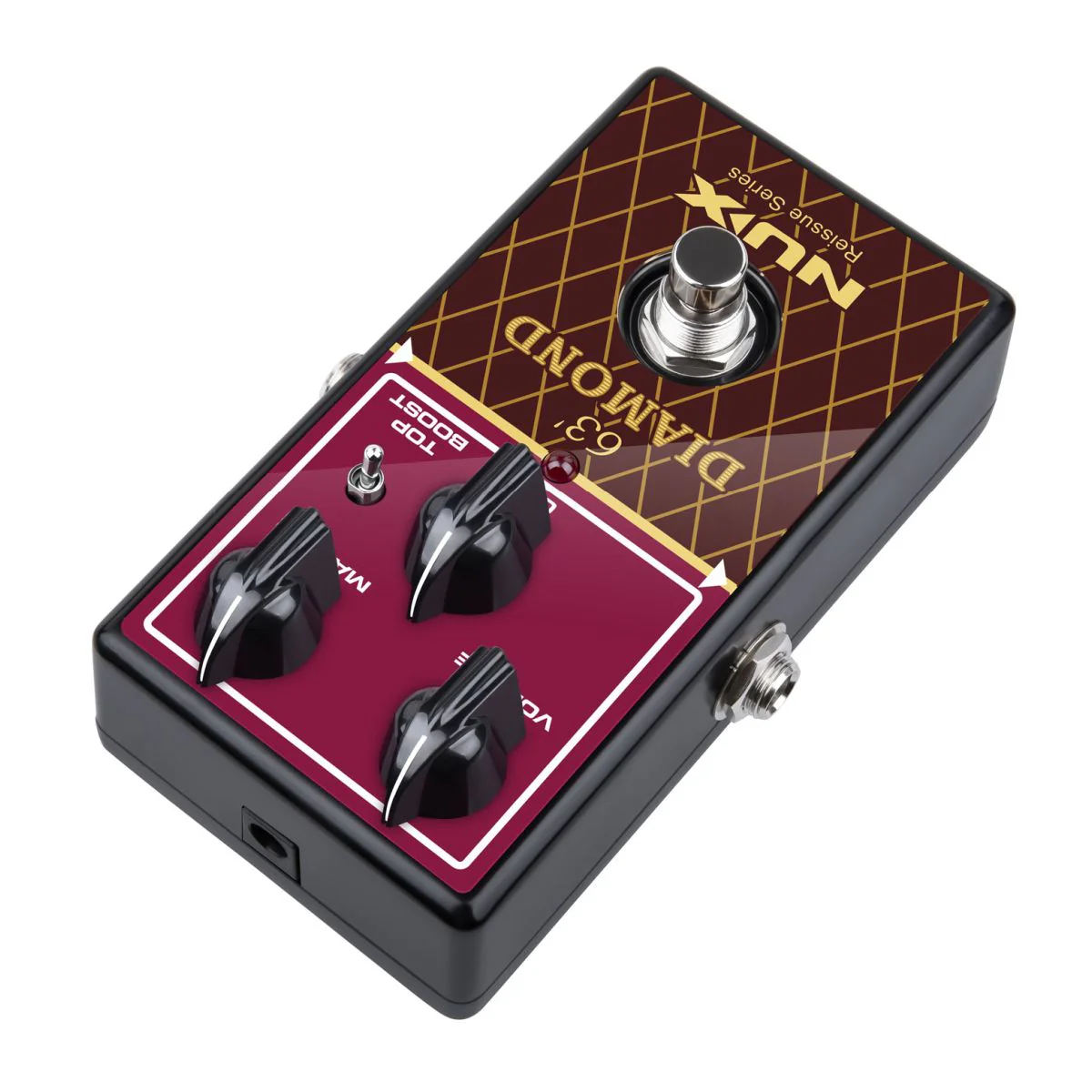 NUX 63 Diamond Overdrive Pedal | With FREE Pedal Topper - Image 5