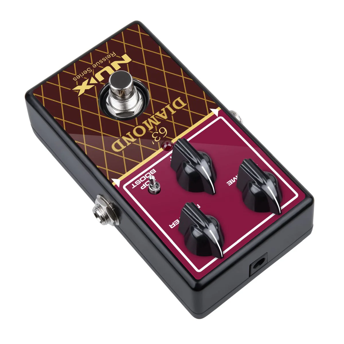 NUX 63 Diamond Overdrive Pedal | With FREE Pedal Topper - Image 6