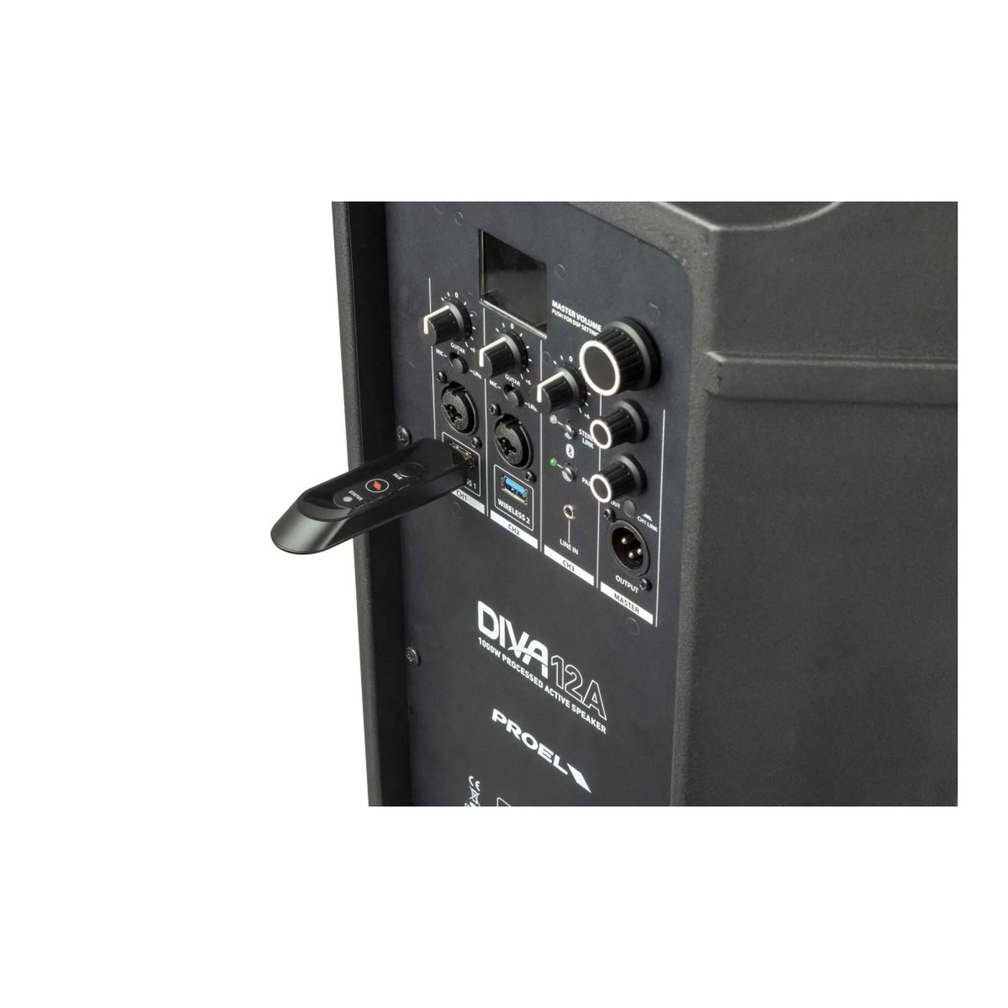 Proel Diva12A 12" 1000W Active Speaker with DSP - Image 5