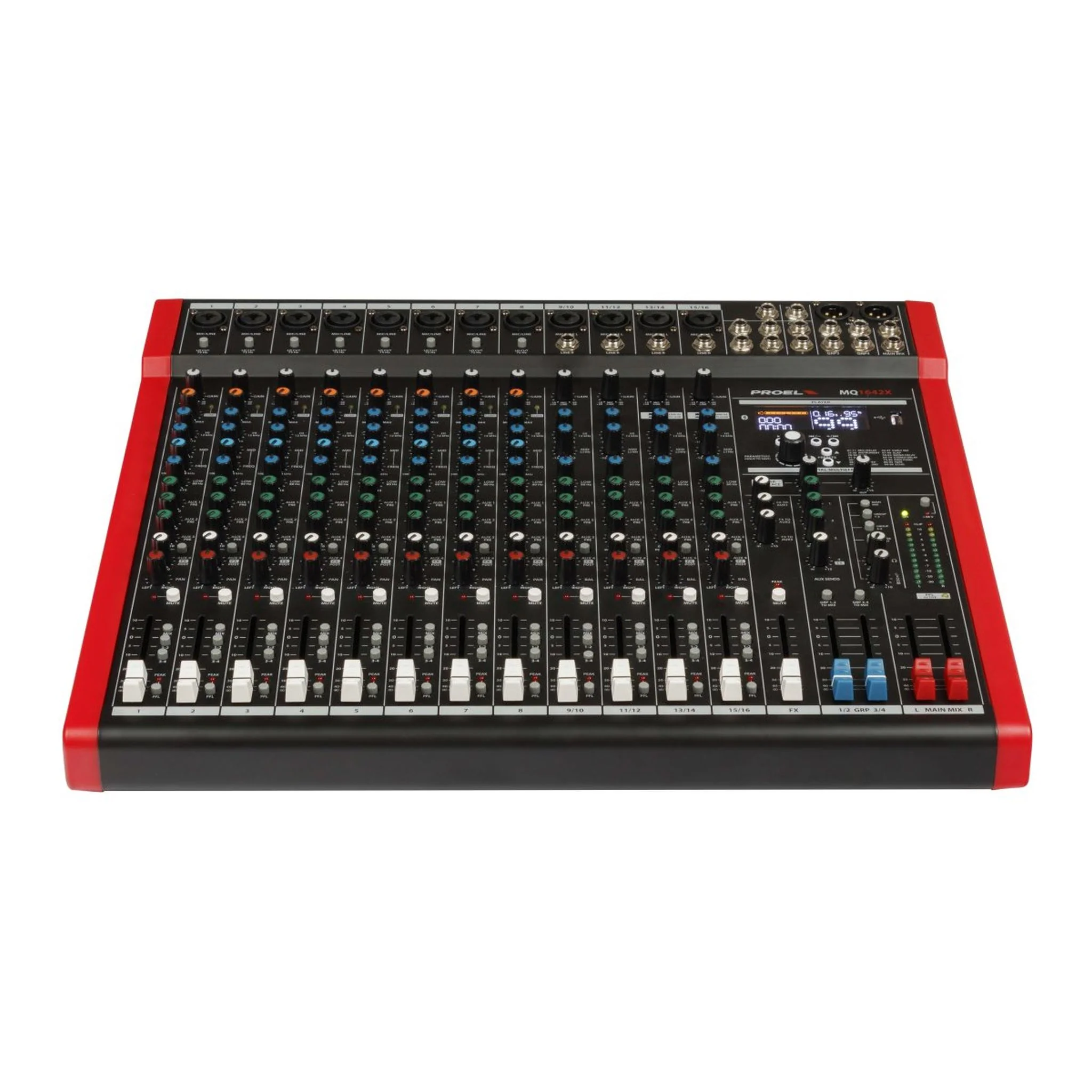 Proel MQ1642X 16-In Mixer with FX, USB, and Bluetooth - Image 2
