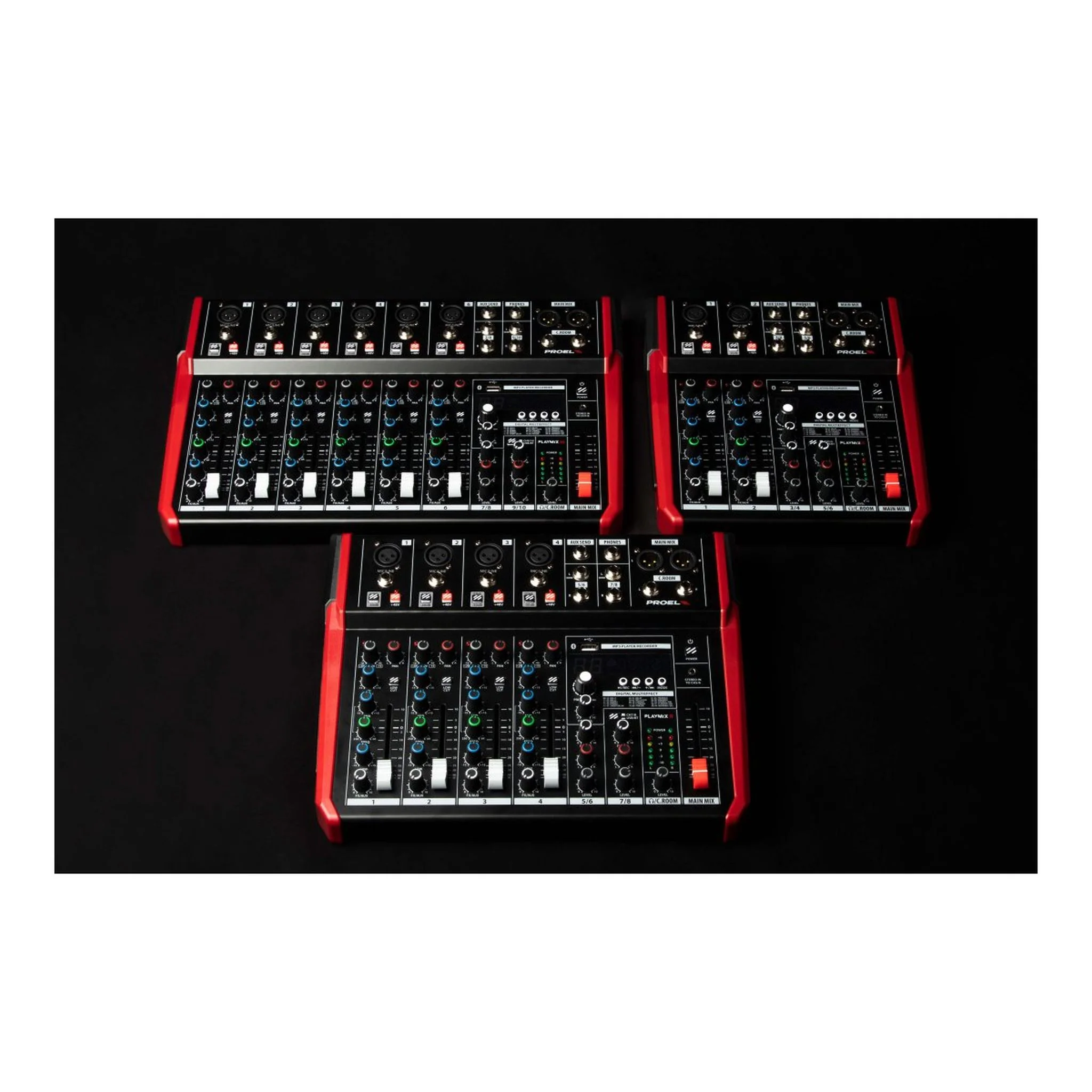 Proel Playmix6 6-In Mixer with FX and USB - Image 6
