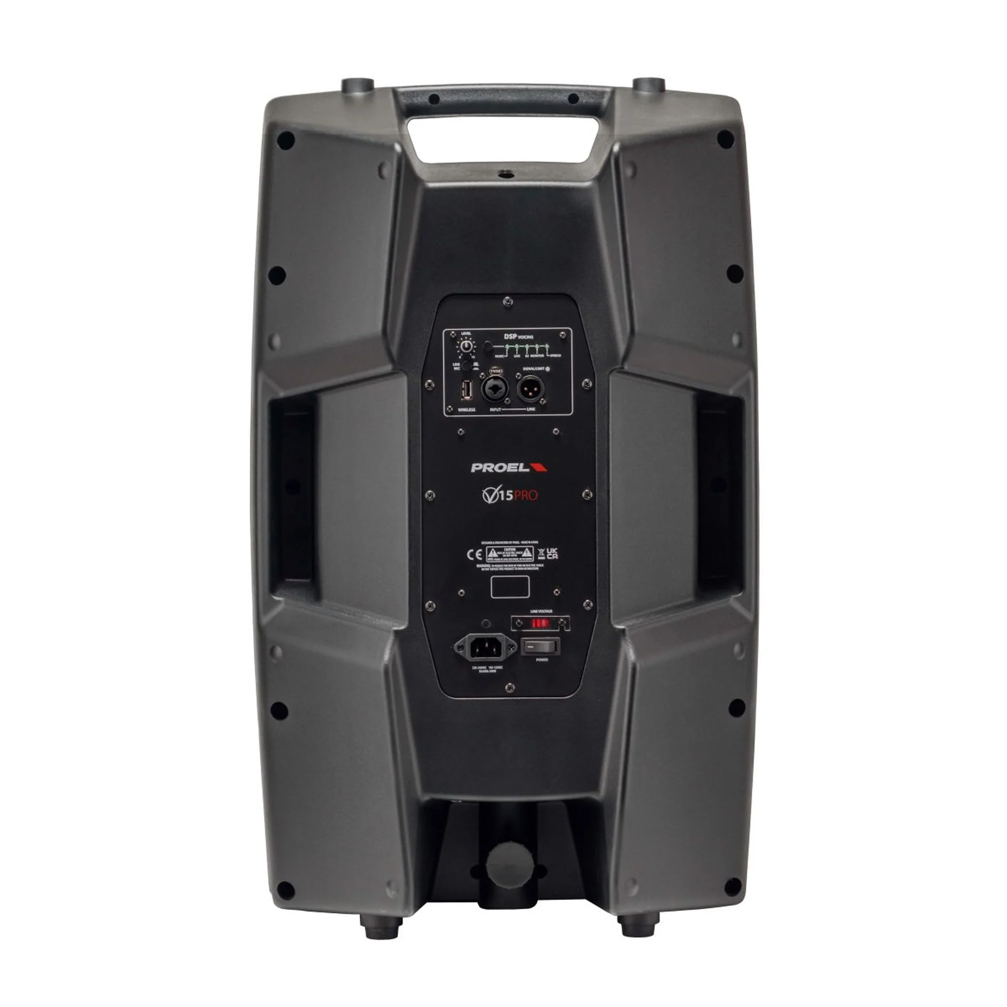 Proel V15PRO 15" 600W Active Speaker with DSP - Image 7