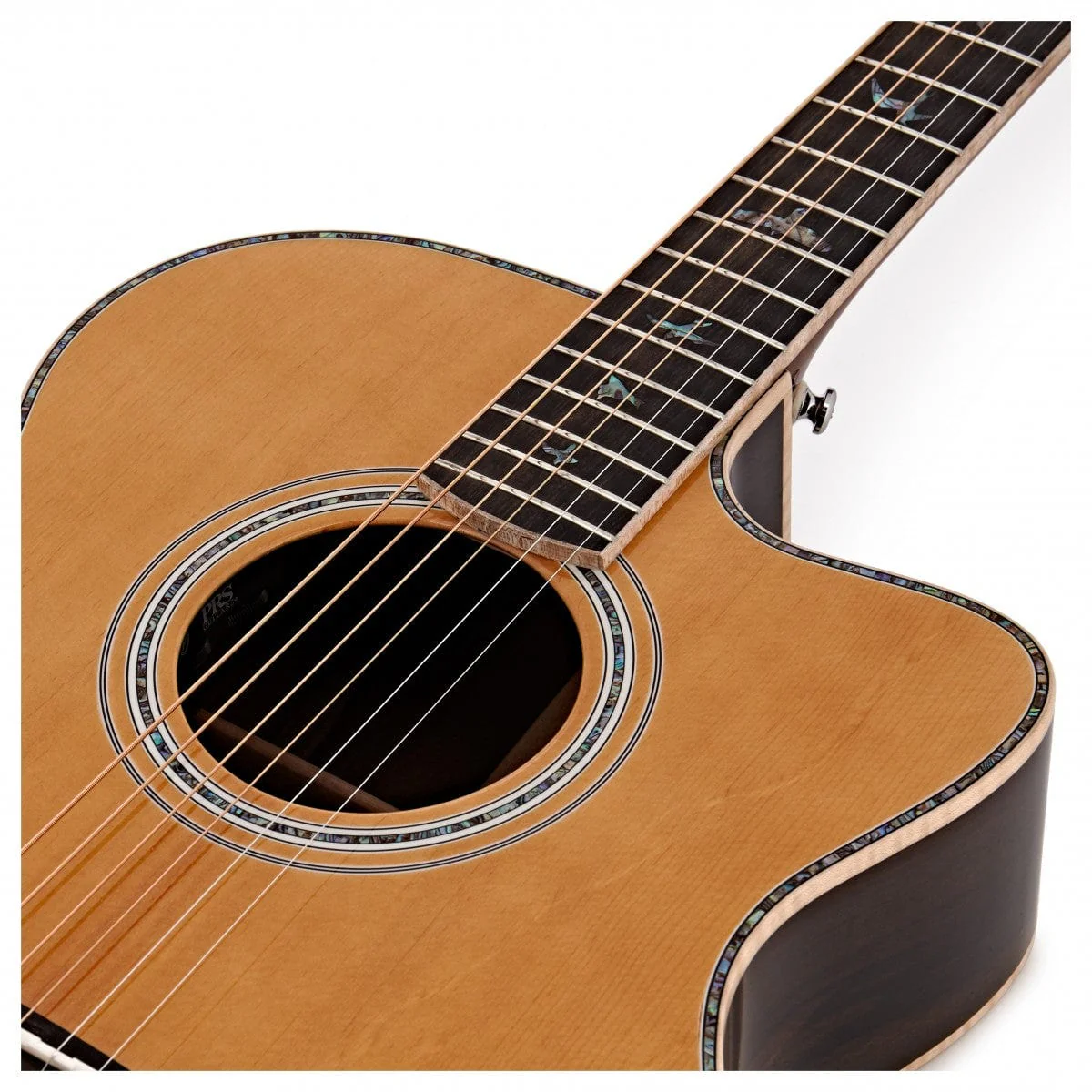 PRS SE AE60ENA ANGELUS Natural Electro Acoustic Guitar - Image 7