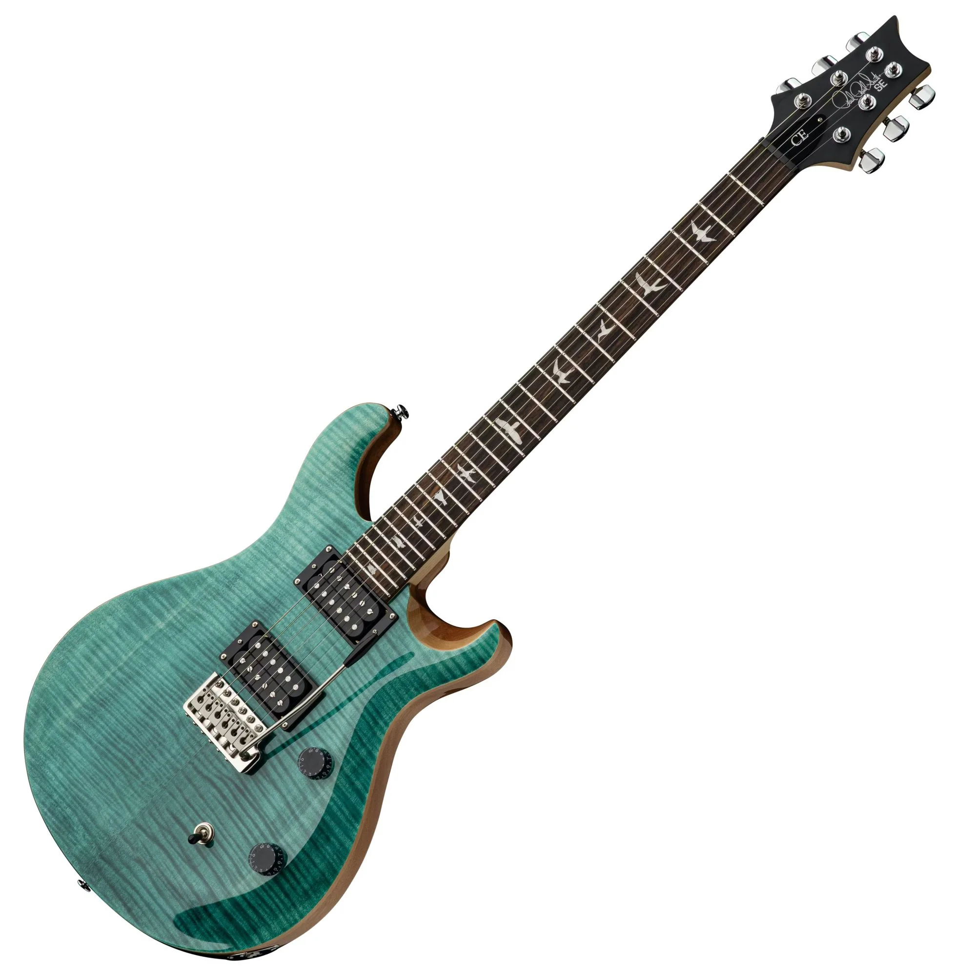 PRS SE CE 24 Electric Guitar; Turquoise - Image 2