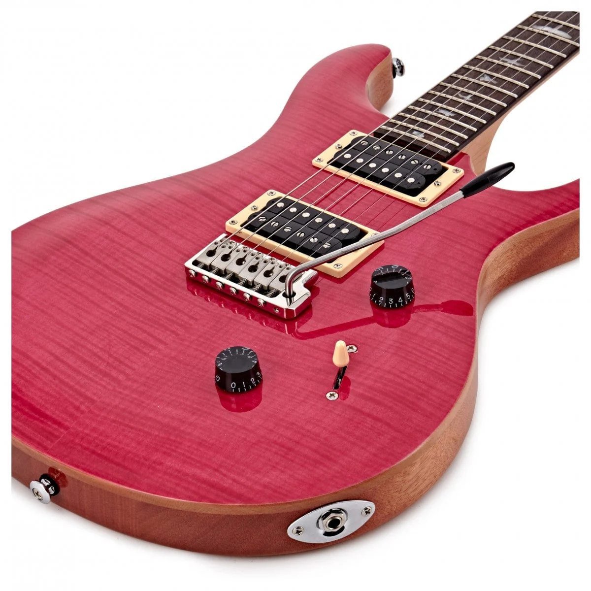 PRS SE CUSTOM 24 Bonnie Pink Electric Guitar - Image 3