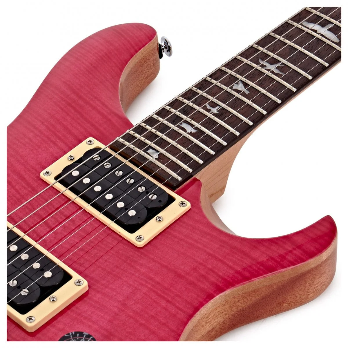 PRS SE CUSTOM 24 Bonnie Pink Electric Guitar - Image 5
