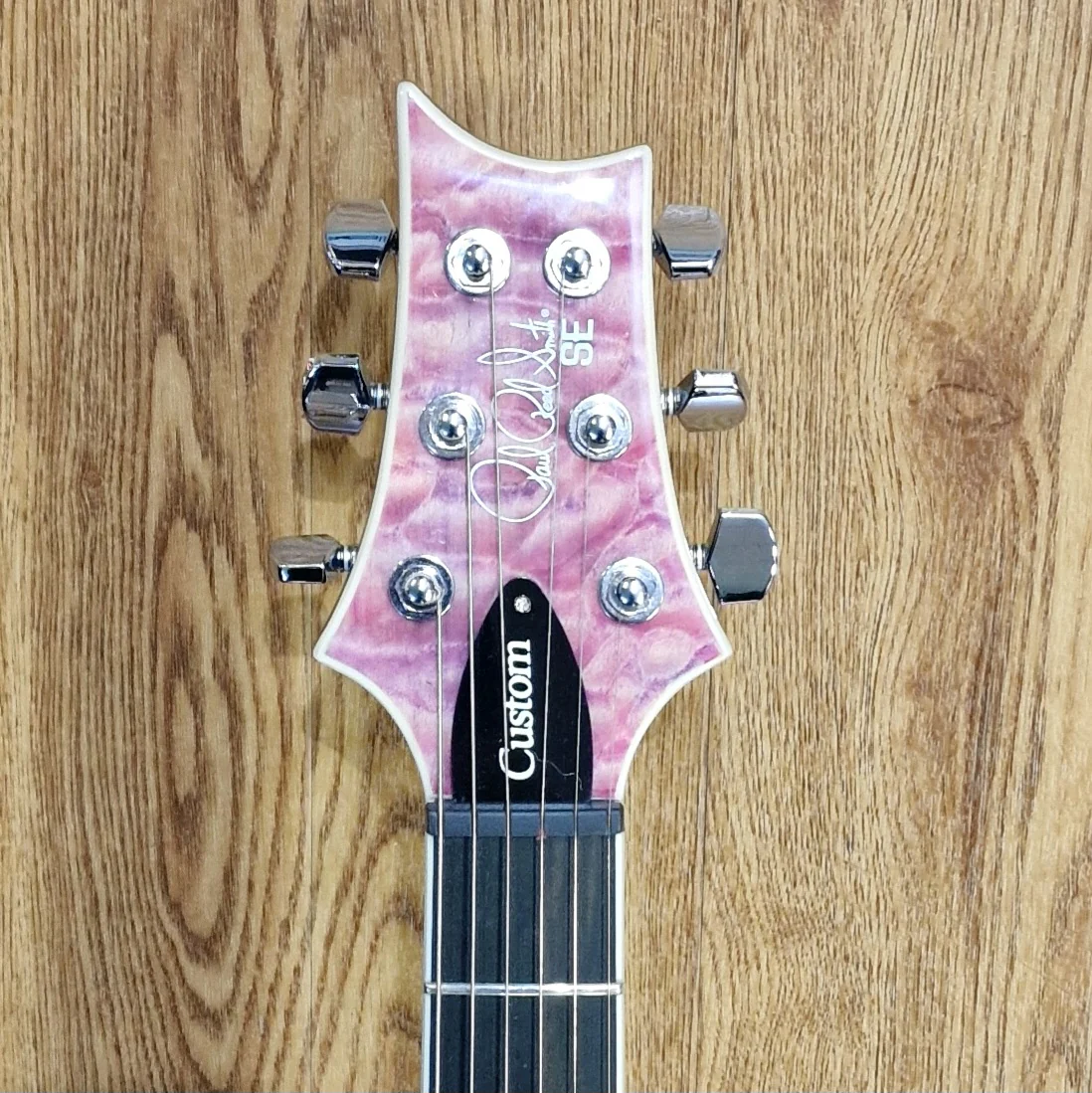 PRS SE Custom 24 Electric Guitar; Violet Quilt - Image 13