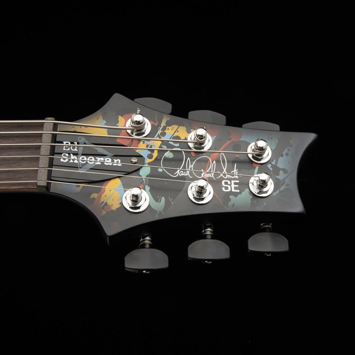 PRS SE Limited Edition Ed Sheeran Hollowbody Baritone; Cosmic Splash - Image 5