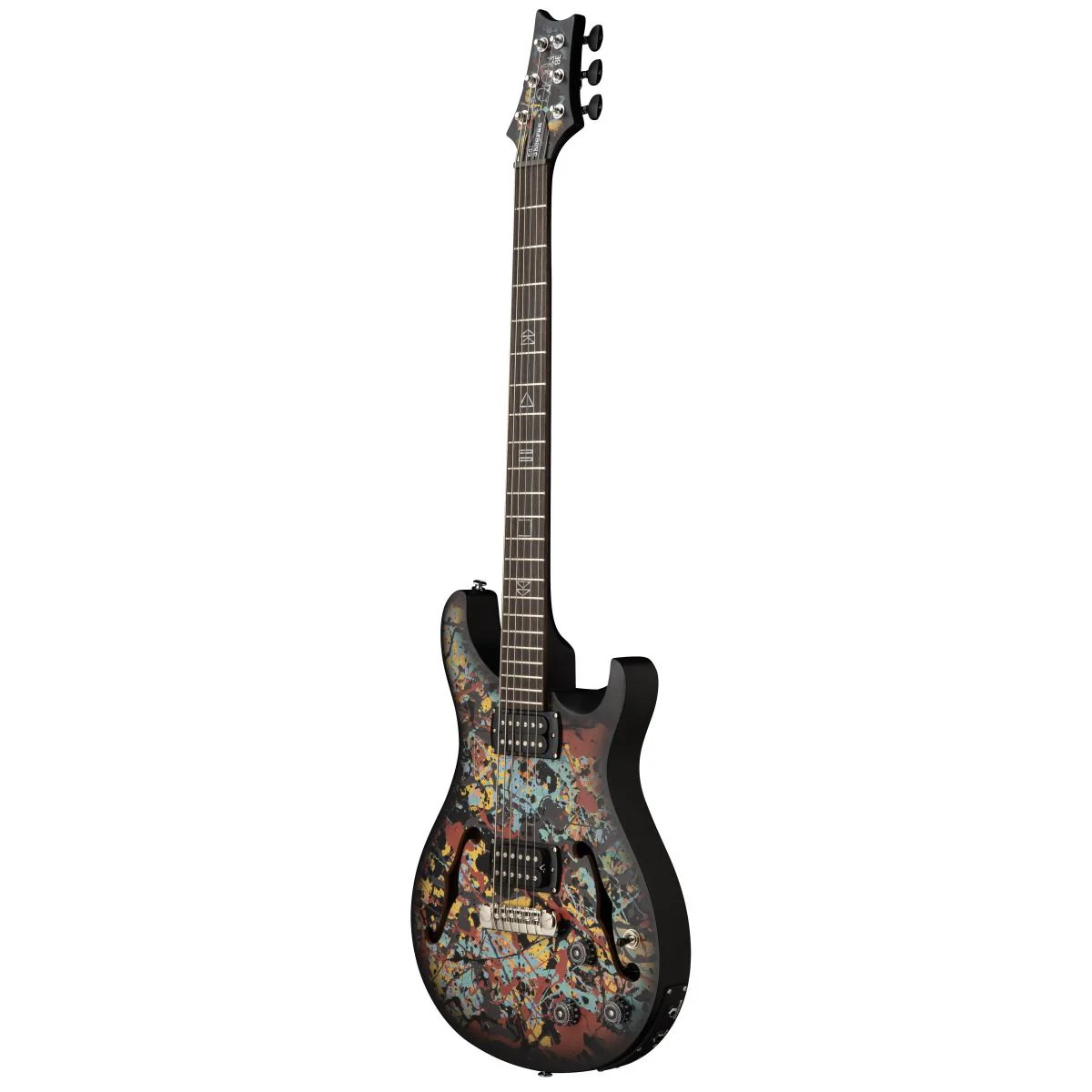PRS SE Limited Edition Ed Sheeran Hollowbody Baritone; Cosmic Splash - Image 7