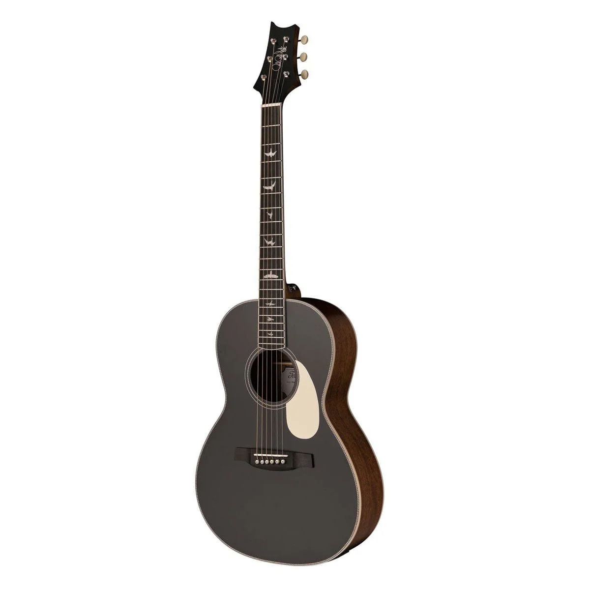 PRS SE P20 Parlor Black Satin Acoustic Guitar - Image 4