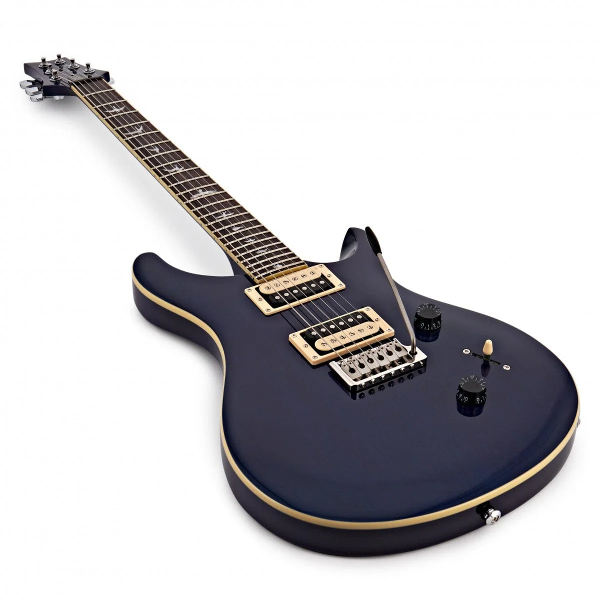 PRS SE STANDARD 24 Translucent Blue Electric Guitar - Image 4
