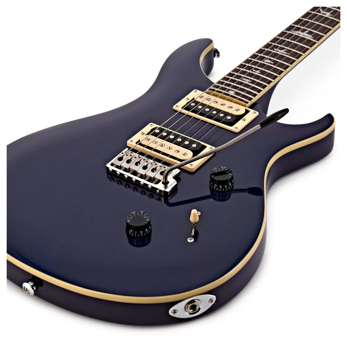 PRS SE STANDARD 24 Translucent Blue Electric Guitar - Image 5