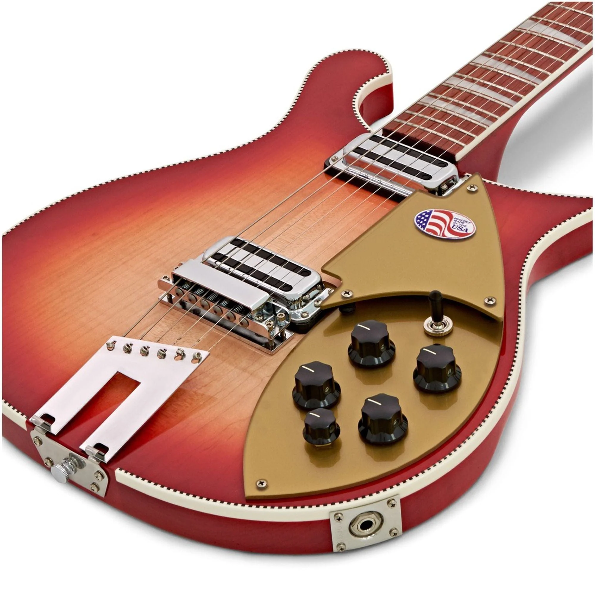 Rickenbacker 660 Fireglo Guitar - Image 5