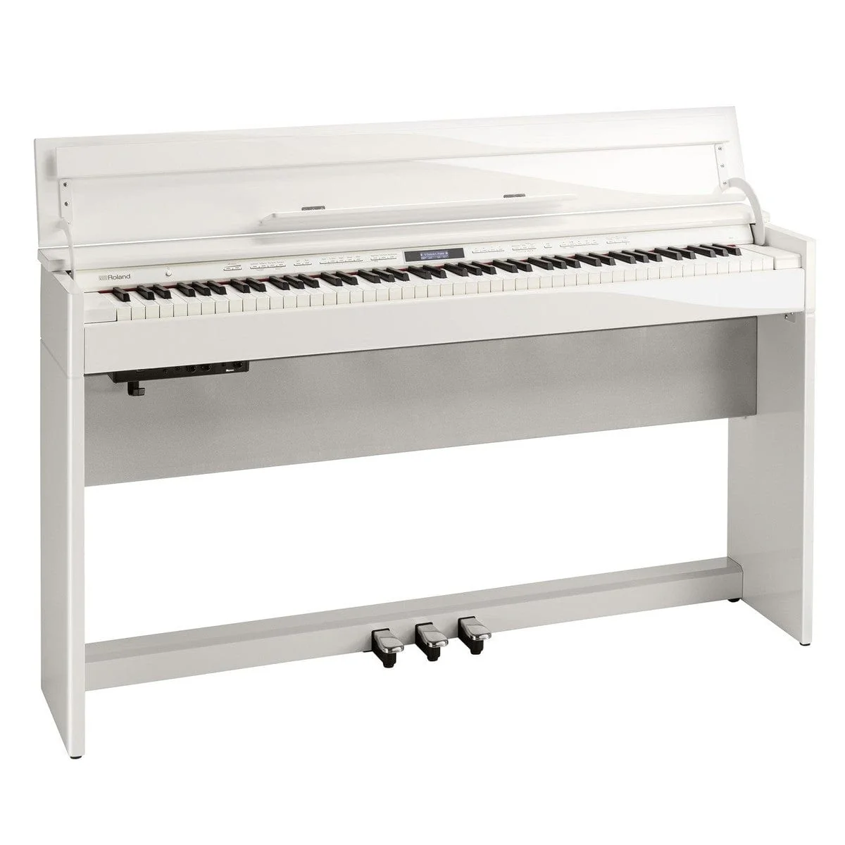 Roland DP603-PW Digital Piano; Gloss White - Image 2