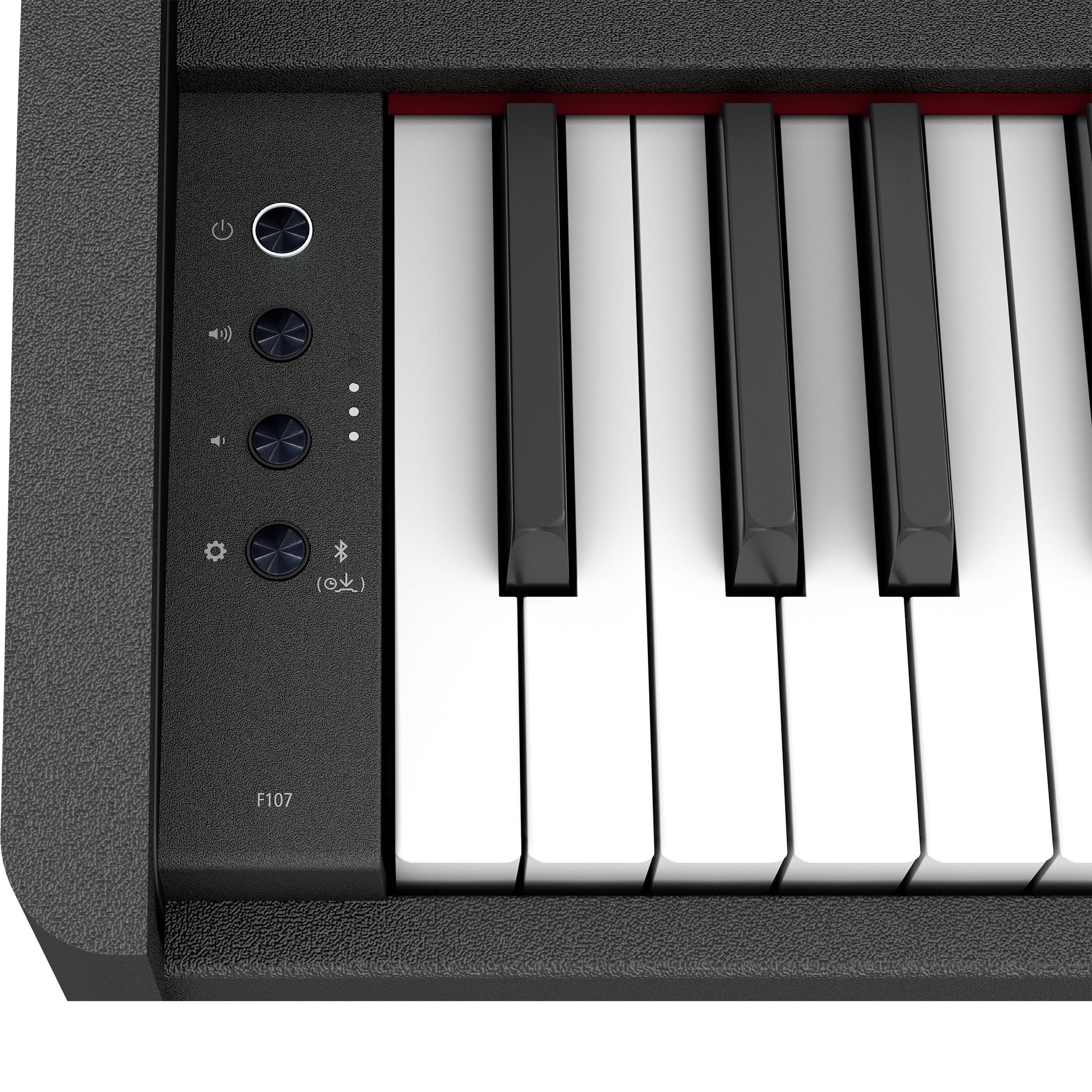 Roland F107 Digital Piano; Black - Image 5