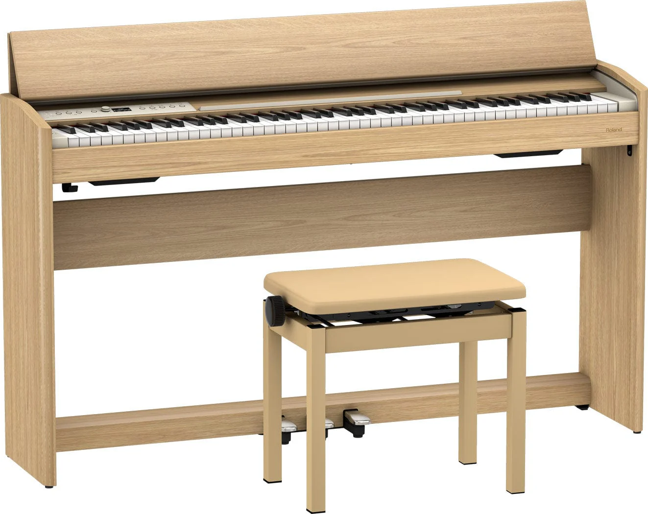 Roland F701 Light Oak Digital Piano Value Package - Image 8