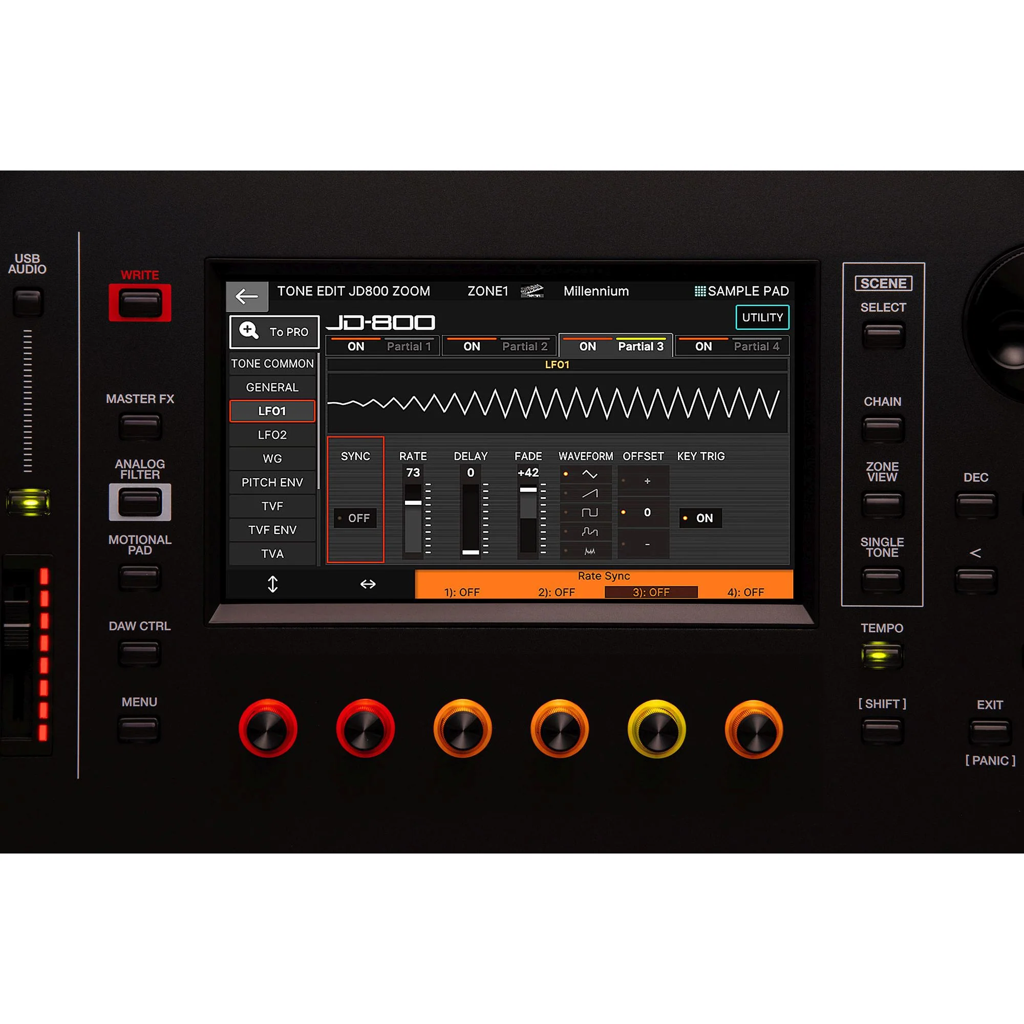 Roland Fantom 6 EX Keyboard Workstation - Image 10