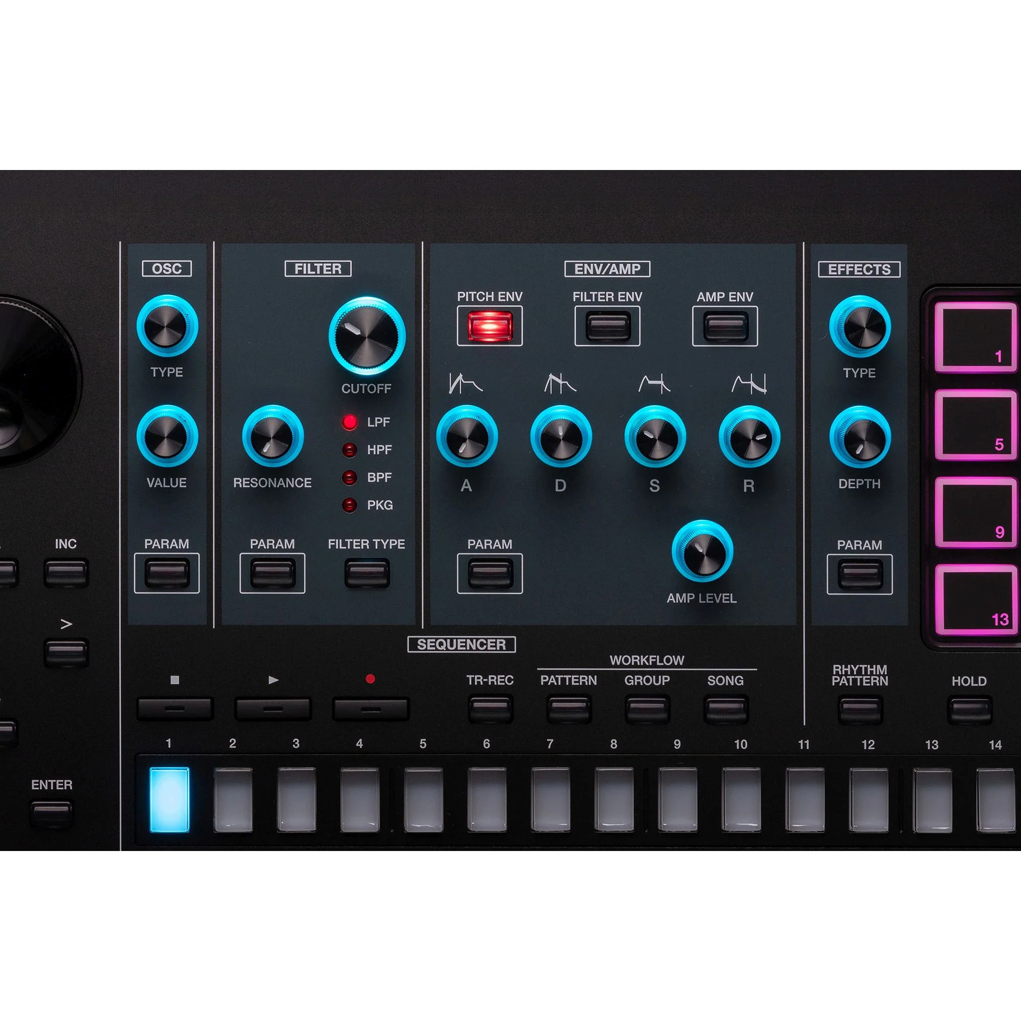 Roland Fantom 7 EX Keyboard Workstation - Image 13
