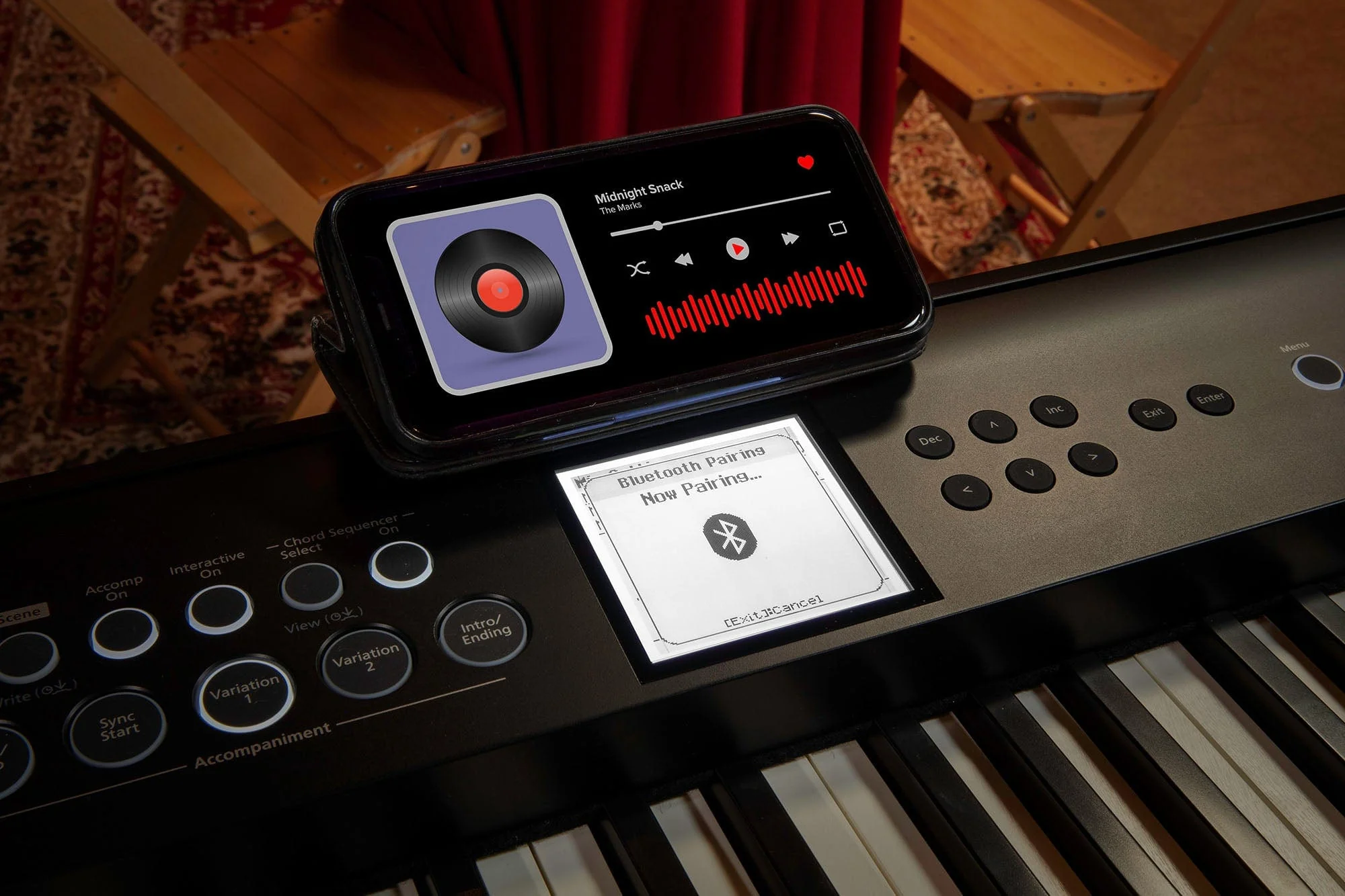 Roland FP-E50 Digital Piano Value Package; Black - Image 3