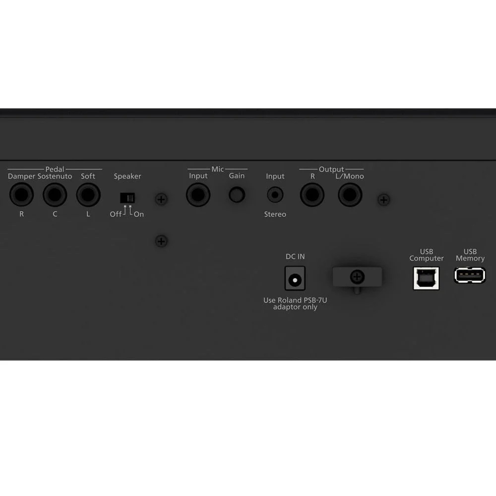 Roland FP60X Digital Piano; Black Value Package - Image 16