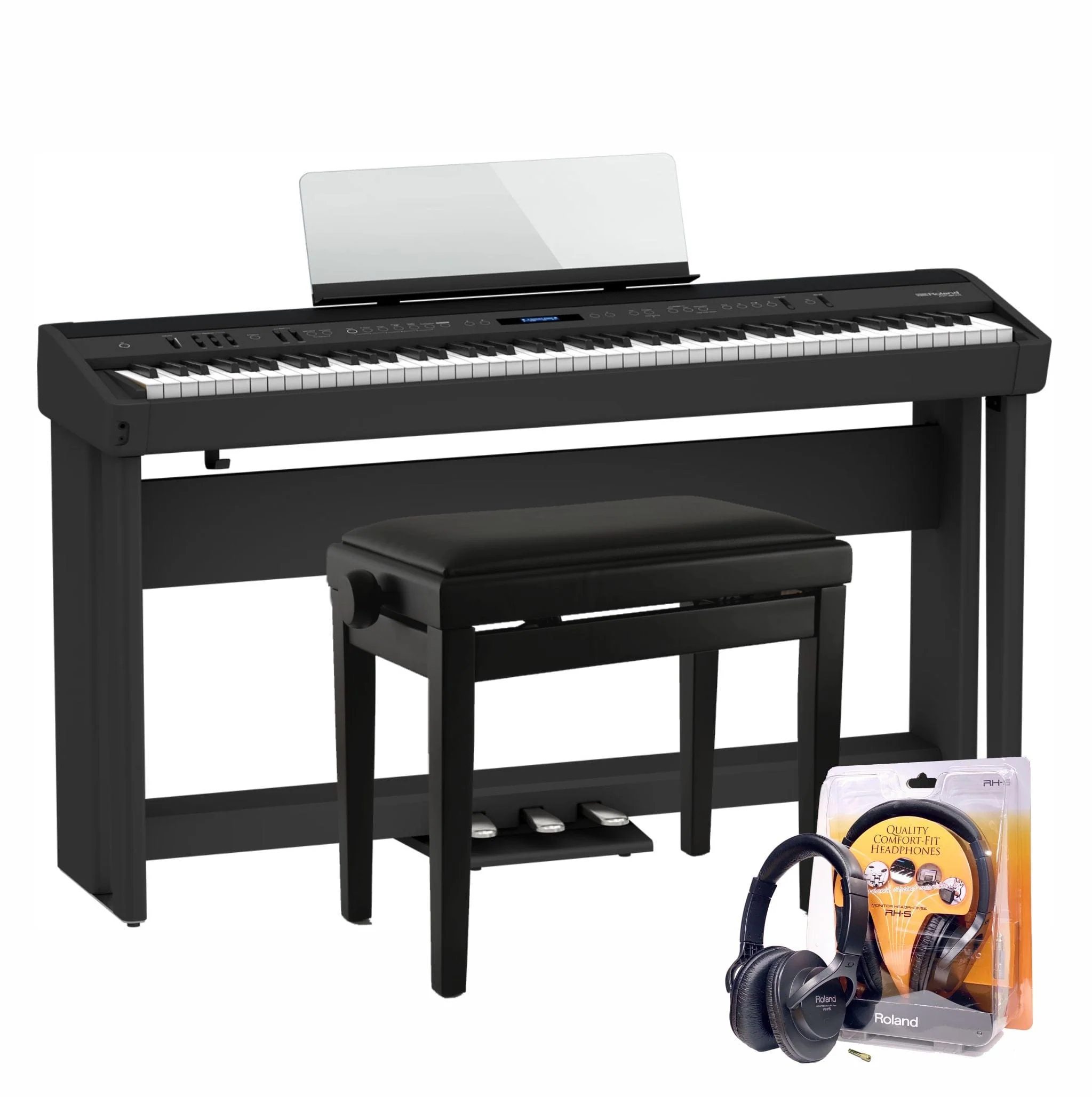 Roland FP90X Black Piano Elite Package - Image 2