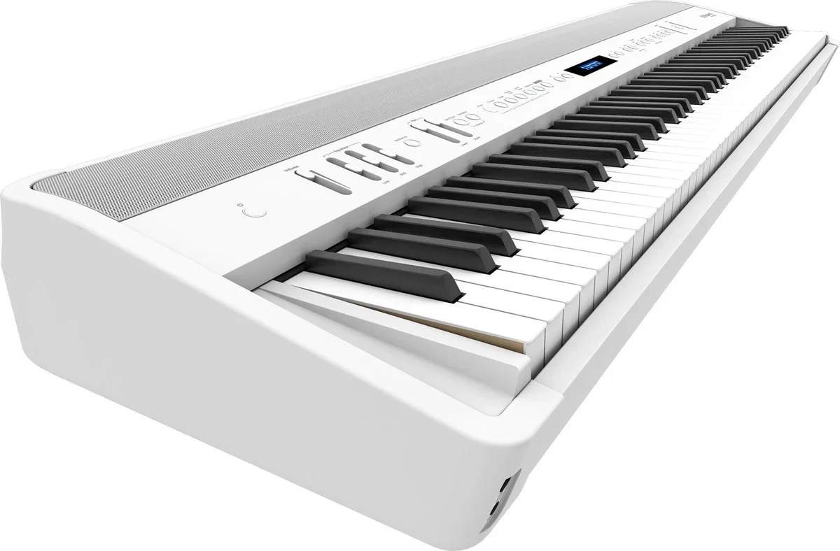 Roland FP90X Portable Digital Piano; White Stand & Bench Bundle - Image 7