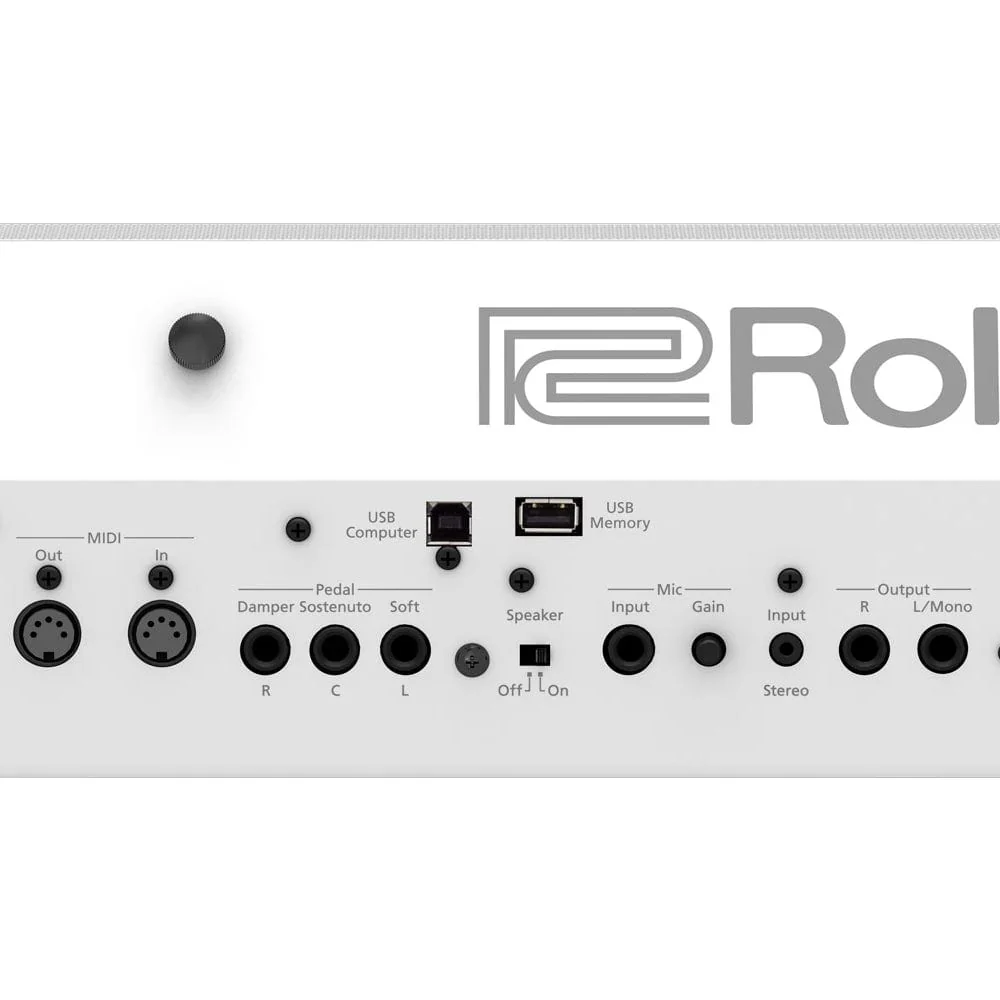 Roland FP90X Portable Digital Piano; White Stand & Bench Bundle - Image 9
