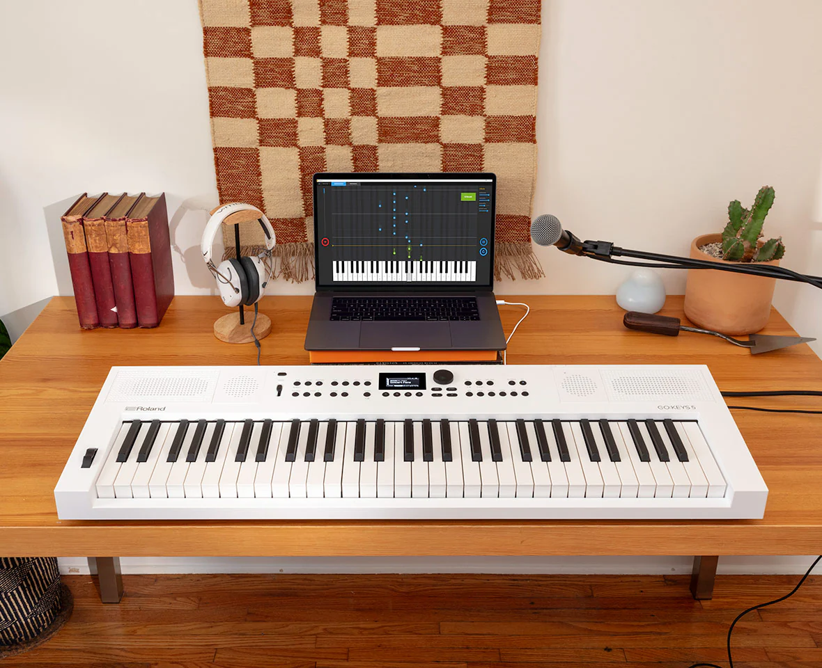 Roland GO:KEYS 5; Graphite - Image 12